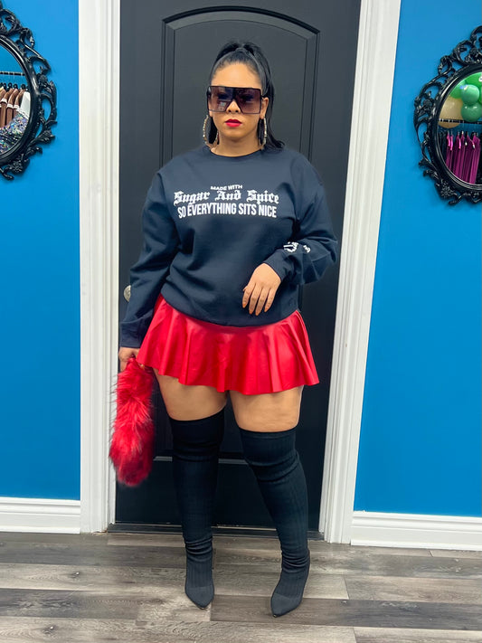 Black Sugar & Spice Crewneck Sweatshirt