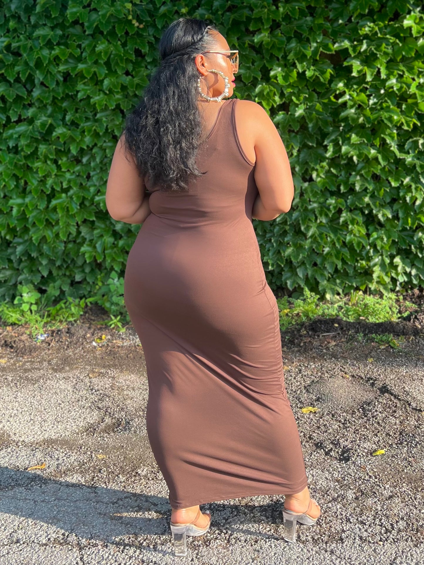 Coffee Basics Maxi Dress