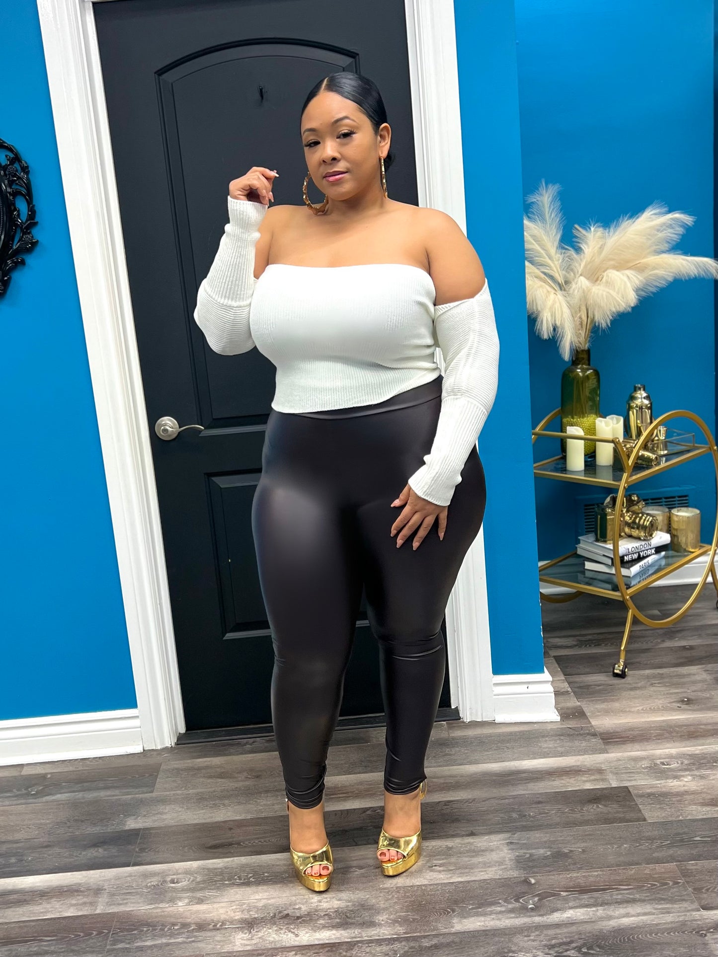 Ivory Wrap Me Up Sweater