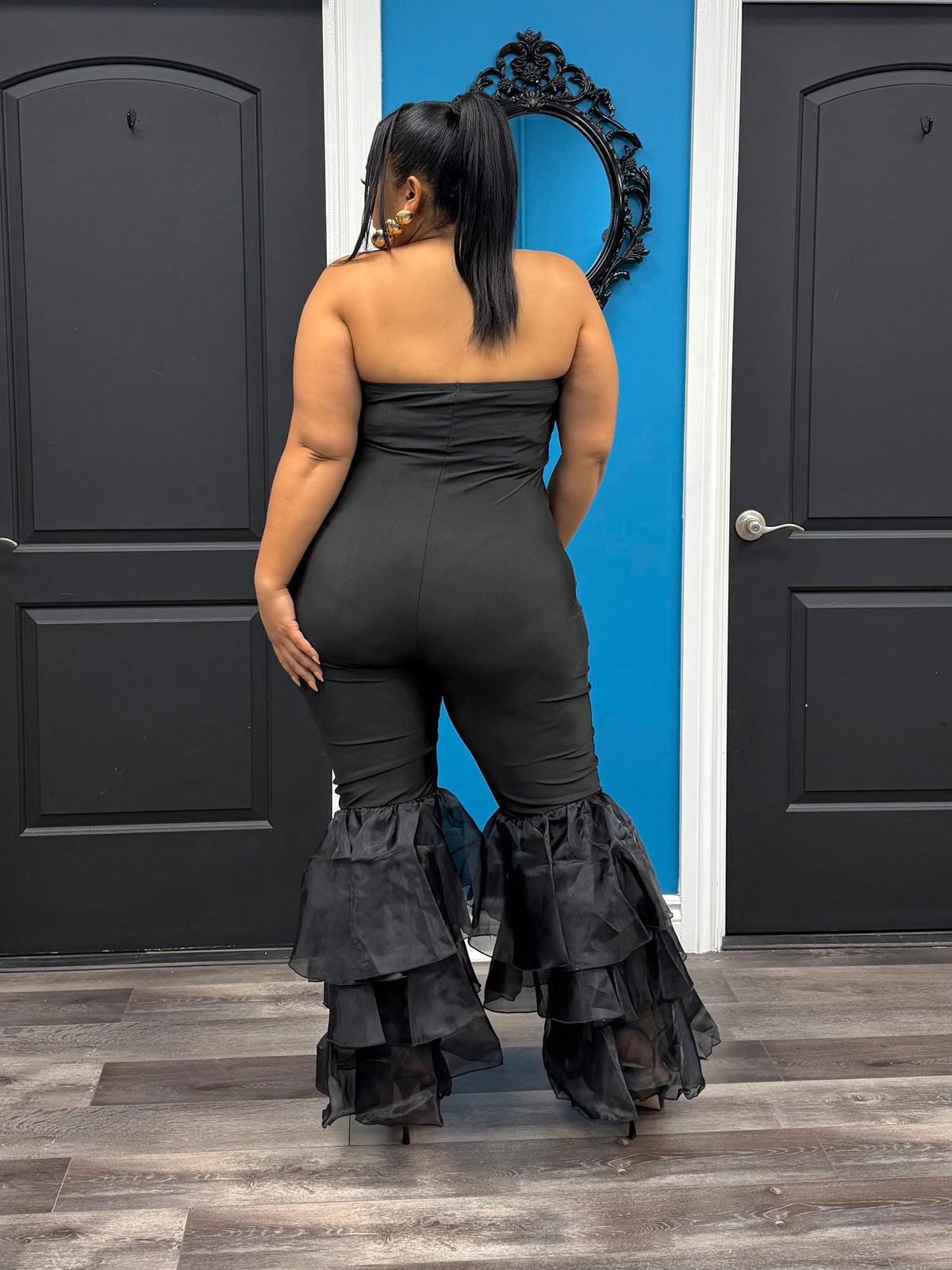Black Nicolette Jumpsuit