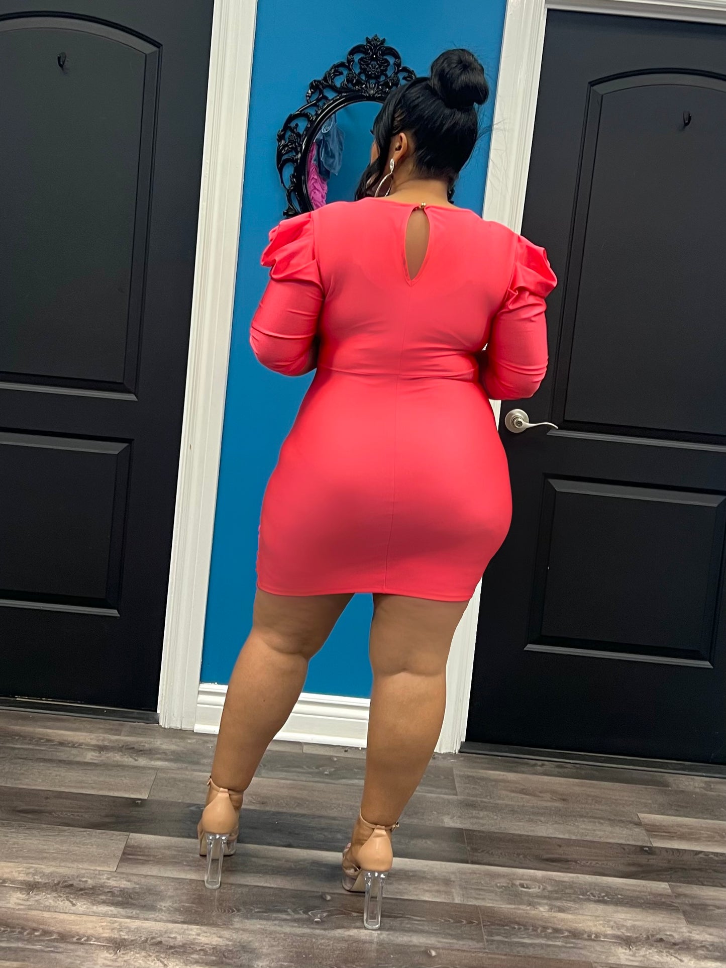 Coral Liv Dress