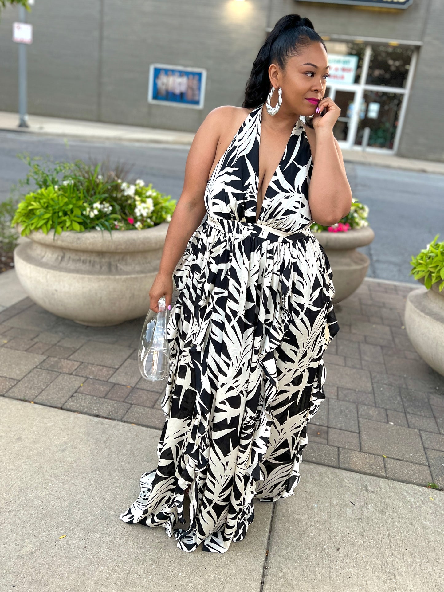 Black Andrea Maxi Dress