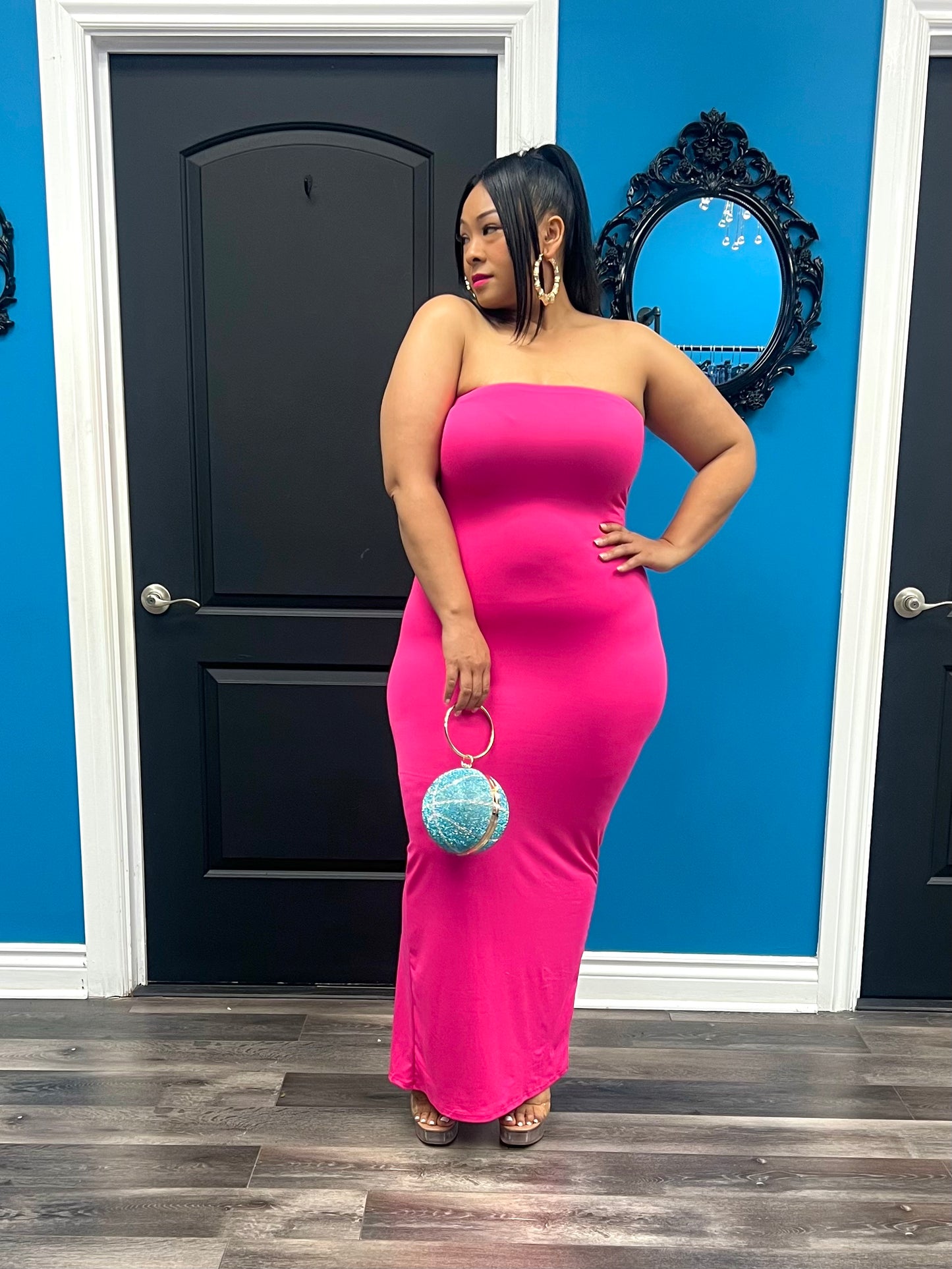 Pink Kerri Maxi Dress
