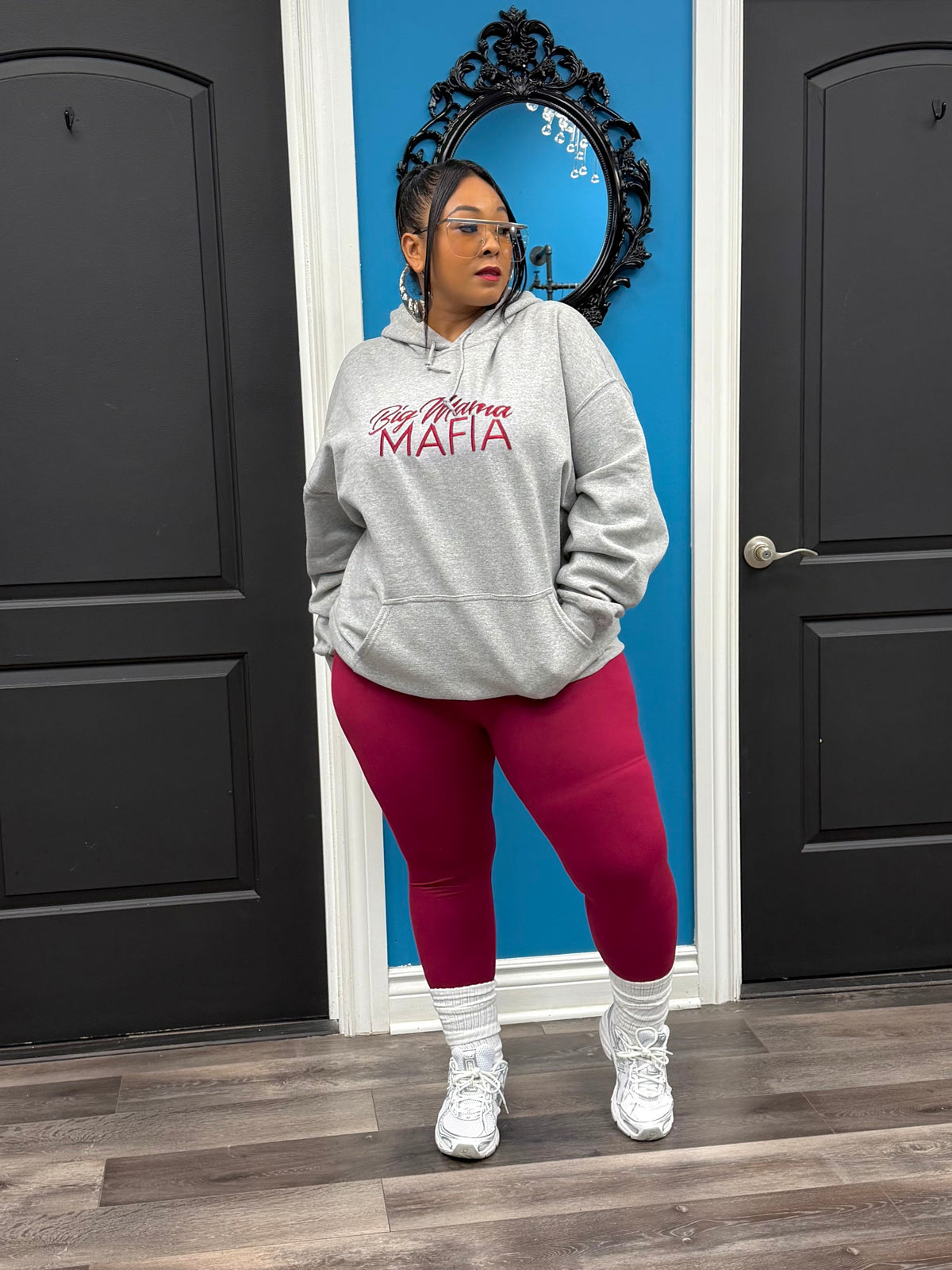 Grey BMM Hooded Sweatshirt