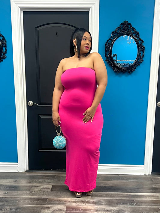 Pink Kerri Maxi Dress