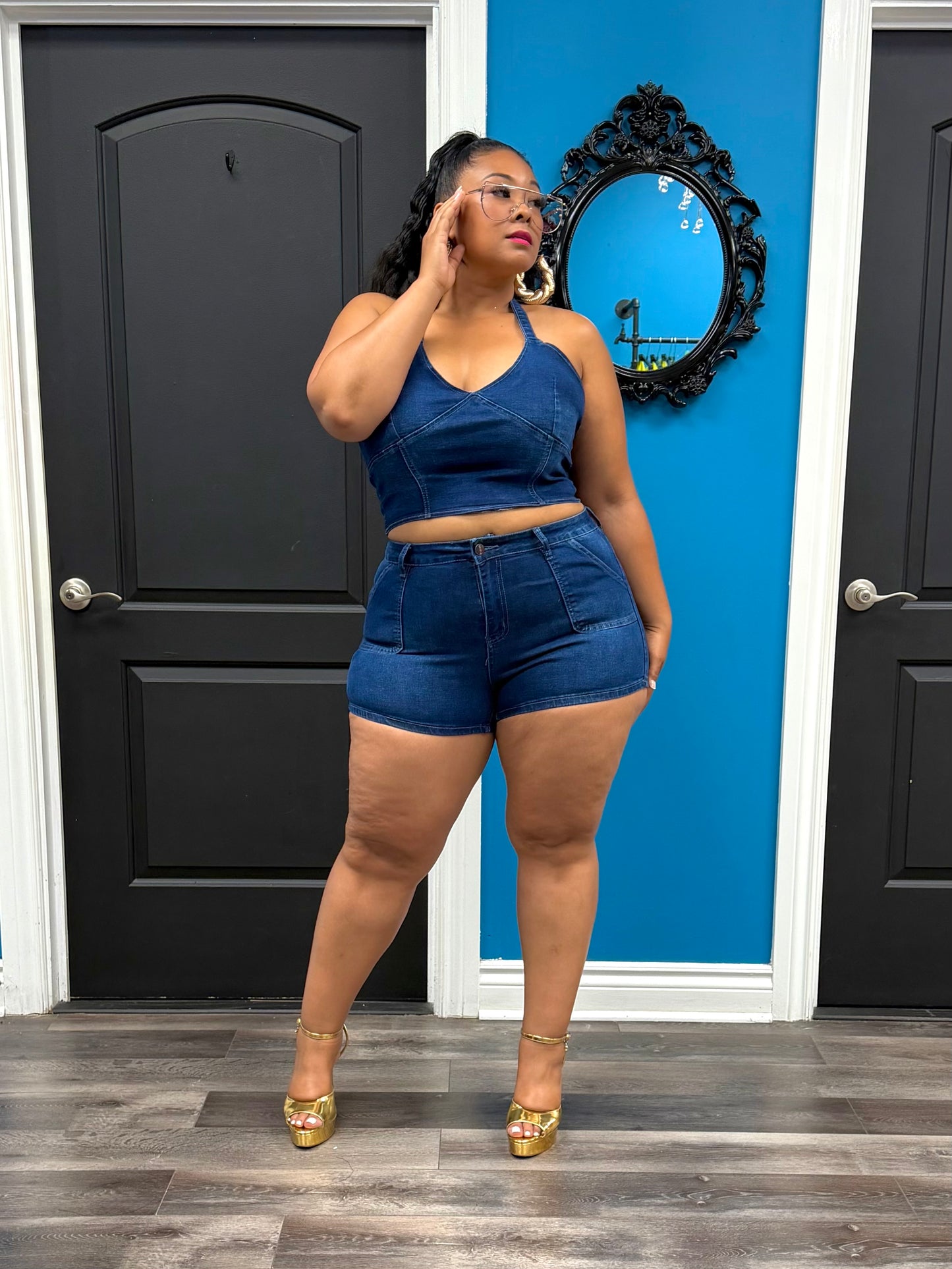 Raynah Short Set