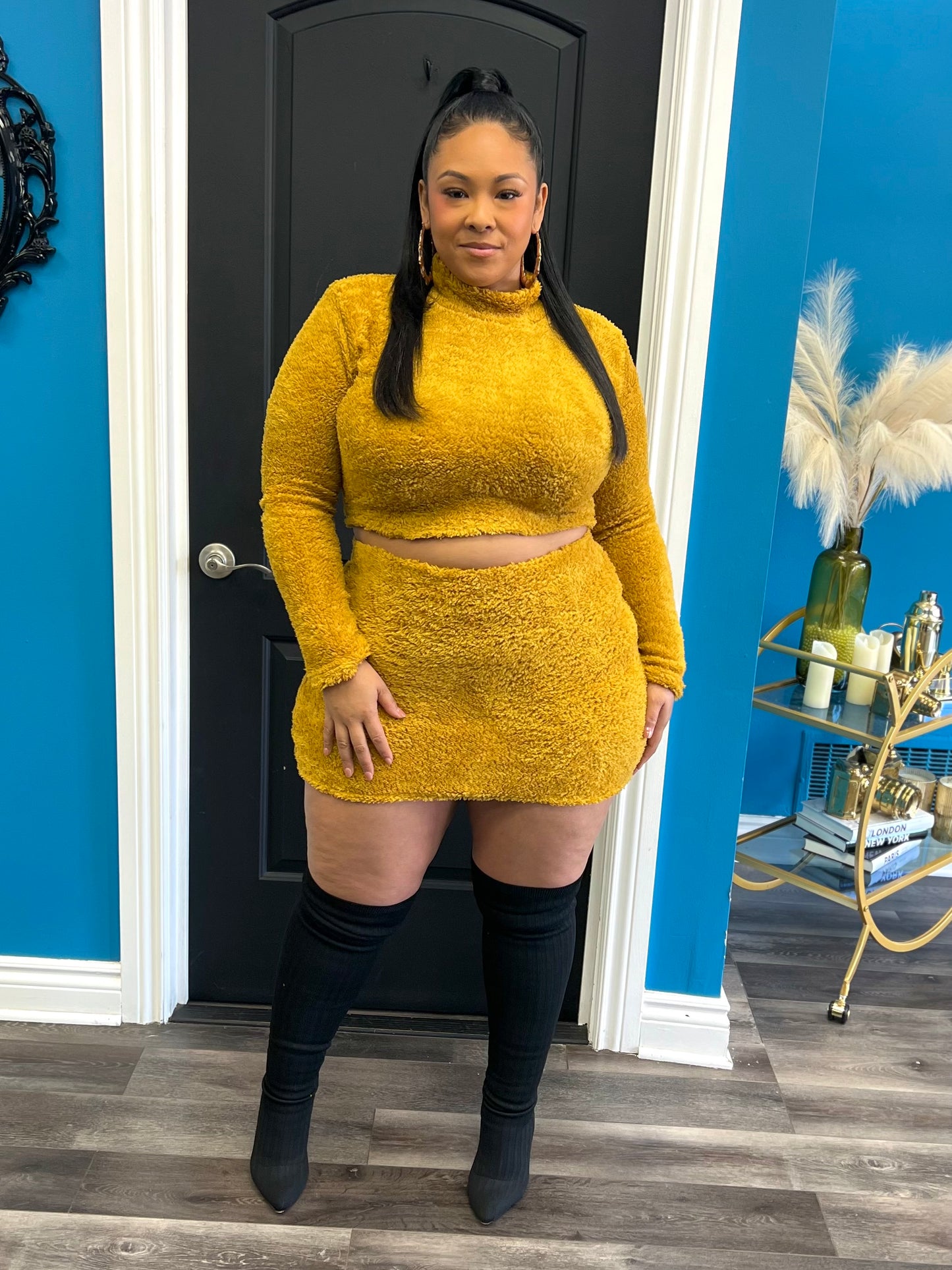Mustard Cheyenne Skirt Set