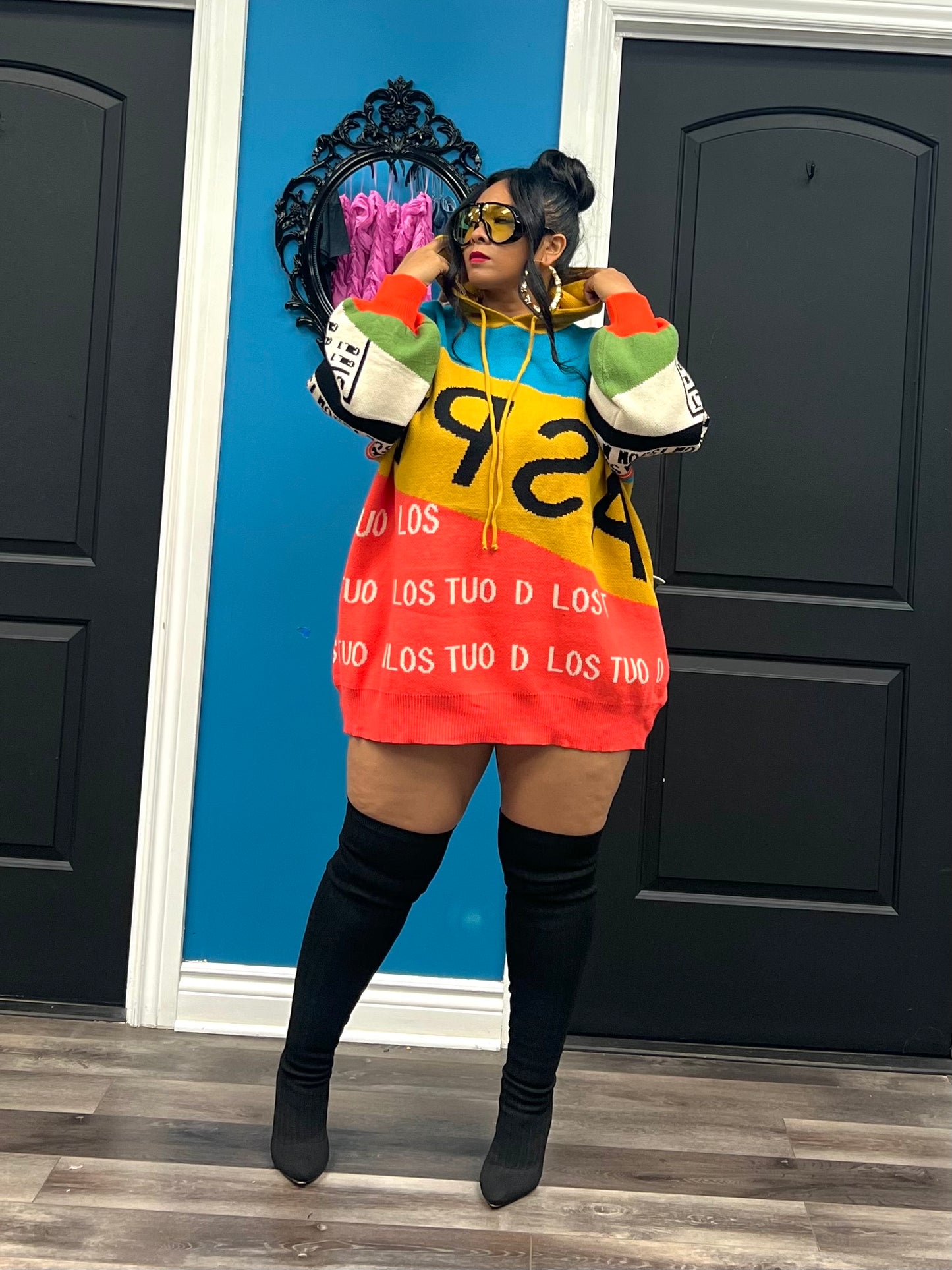 Gocha Hoodie Dress