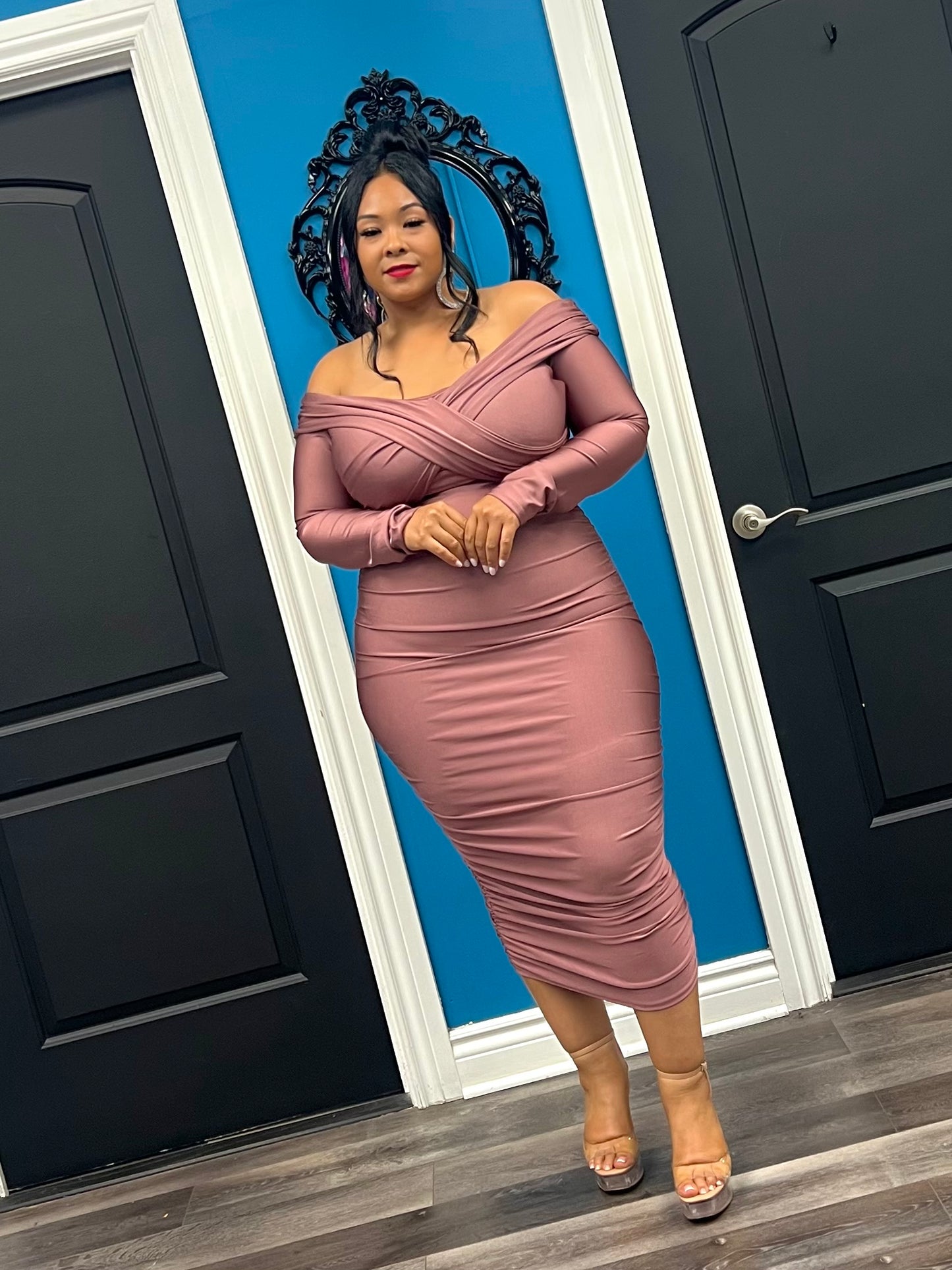 Rose Gold Symone Dress