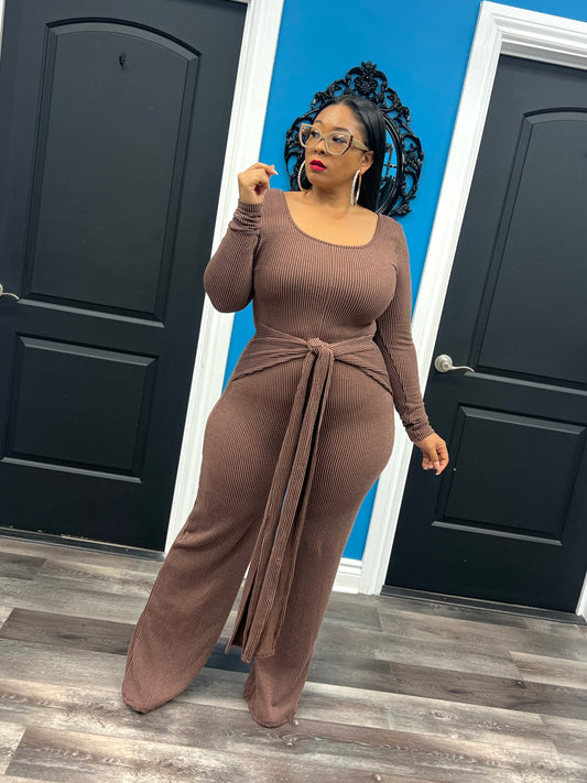 Mocha Malina Jumpsuit