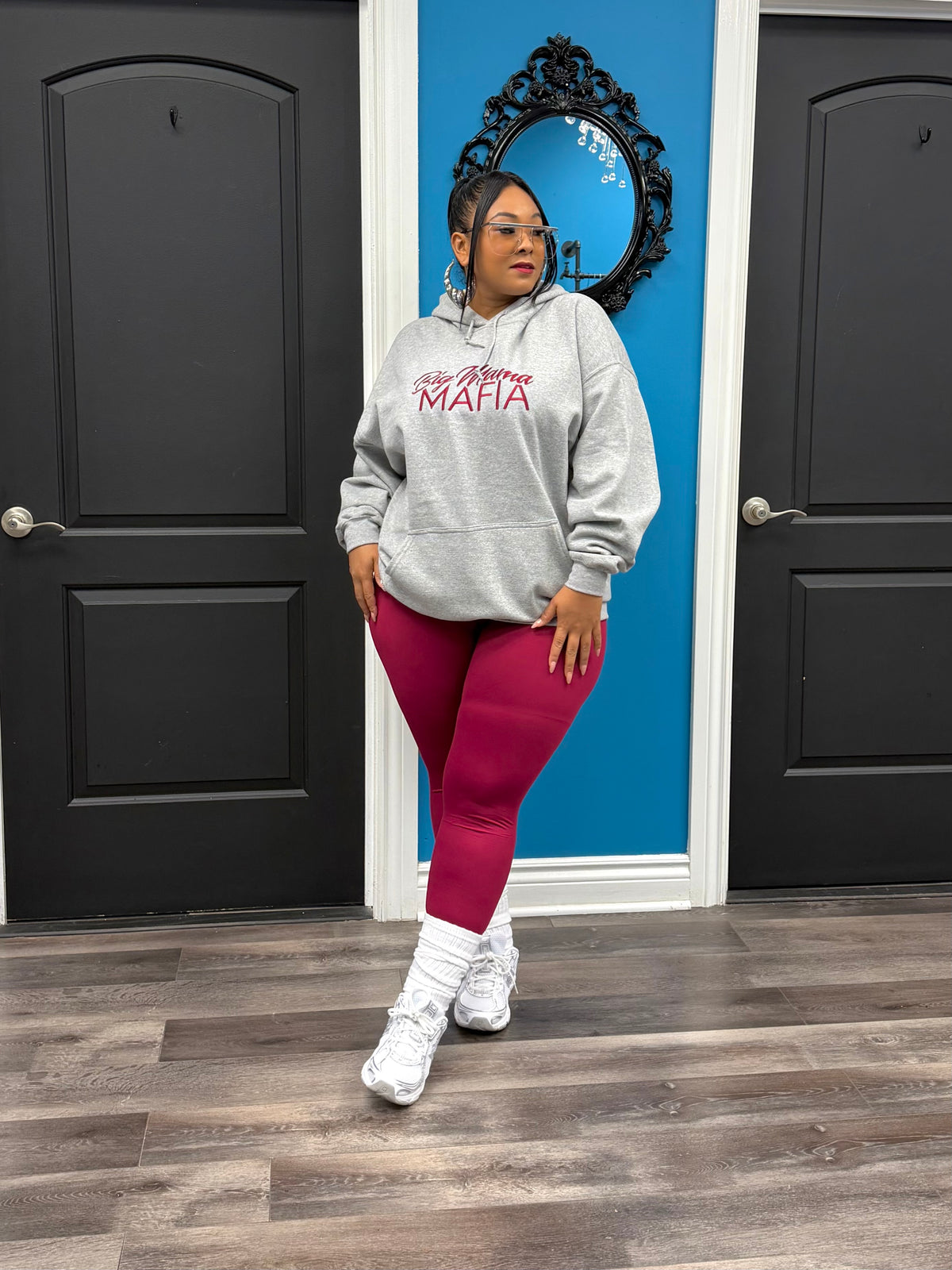 Grey BMM Hooded Sweatshirt