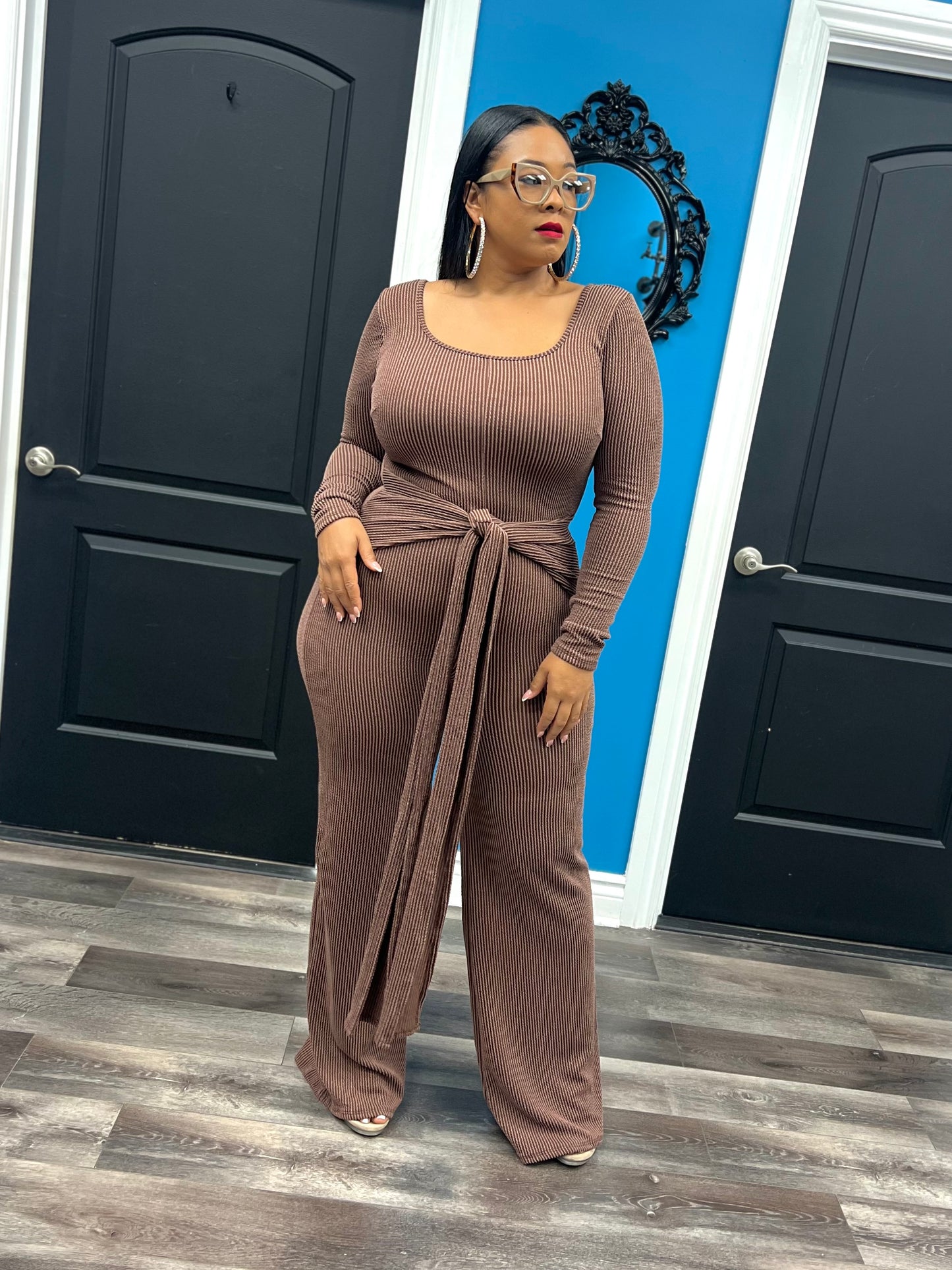 Mocha Malina Jumpsuit