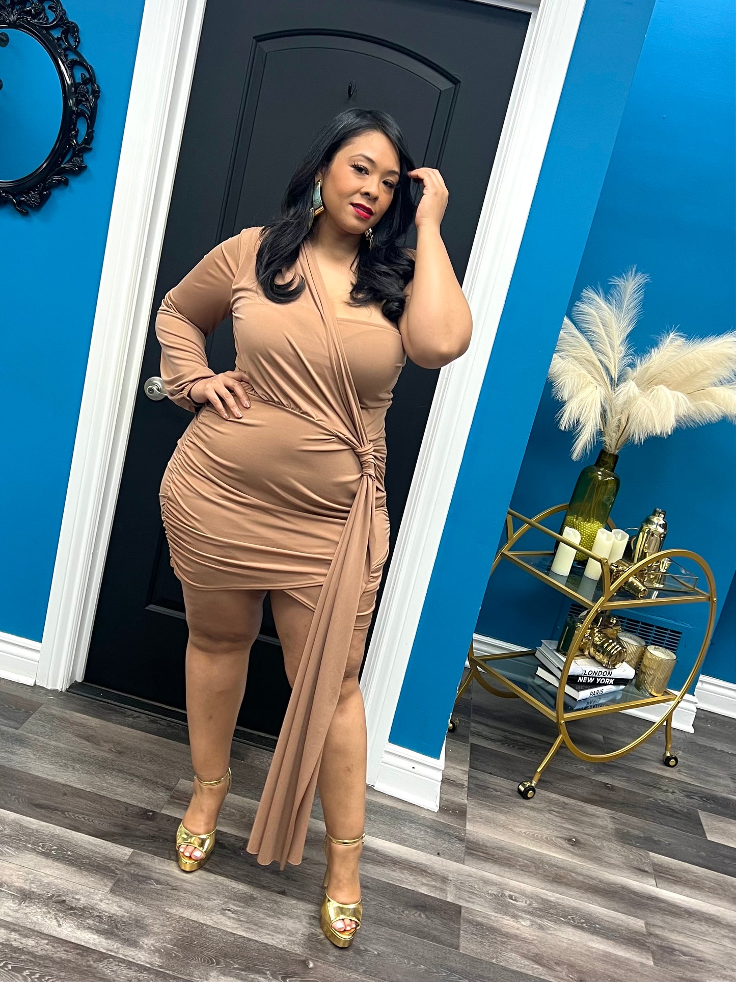 Mocha Dominika Dress