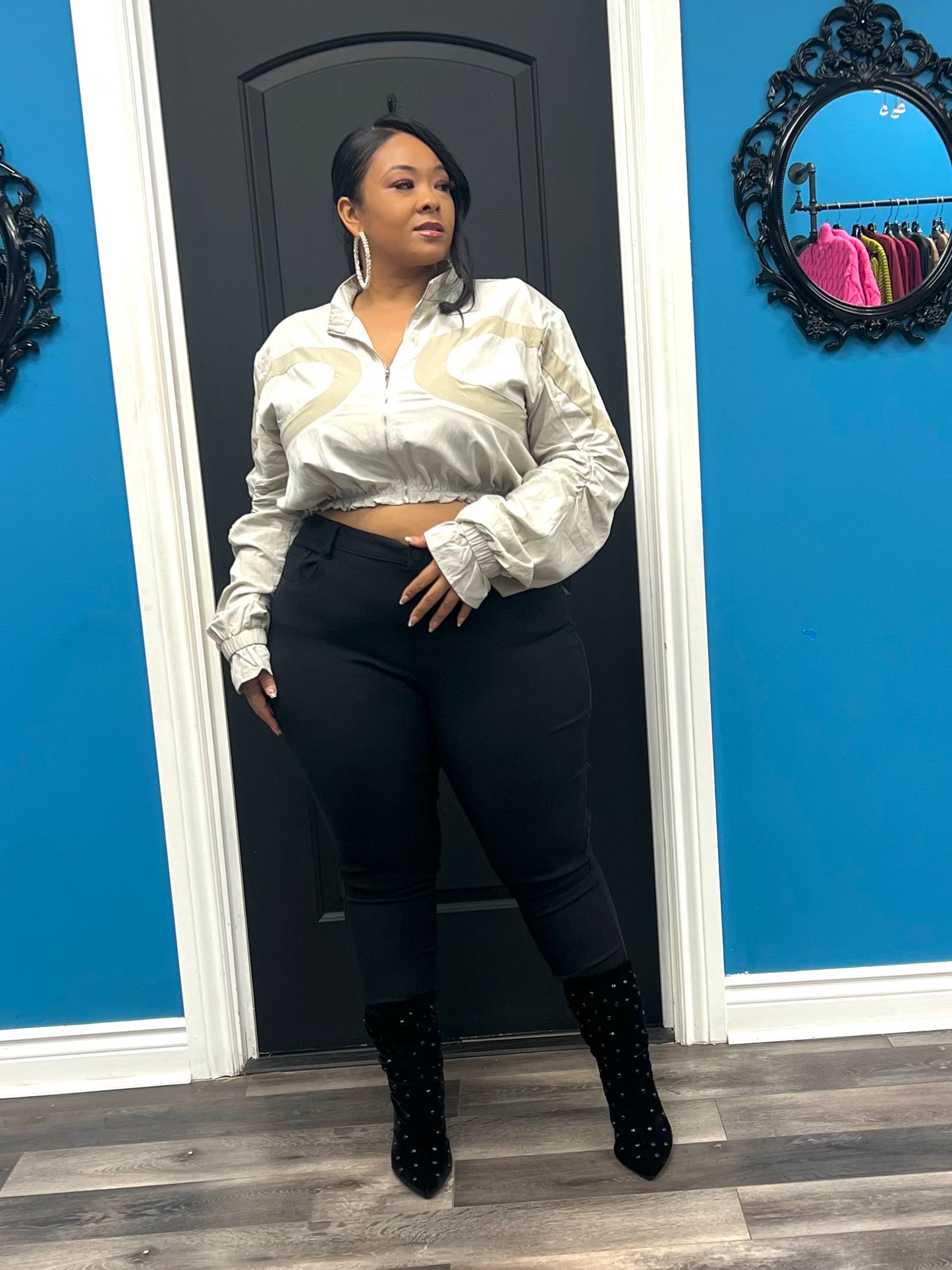 Fallen Windbreaker Jacket