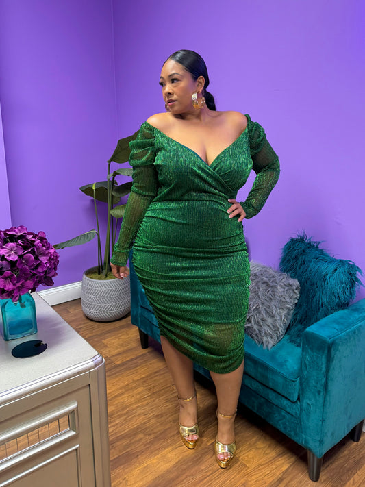 Green Heather Dress