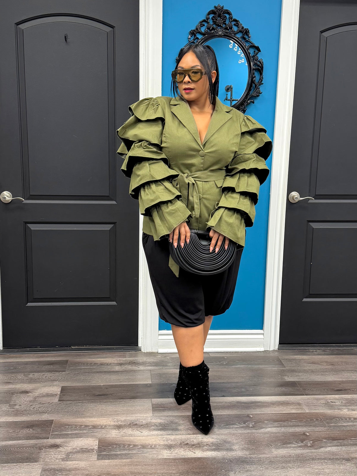 Olive Franchon Blazer