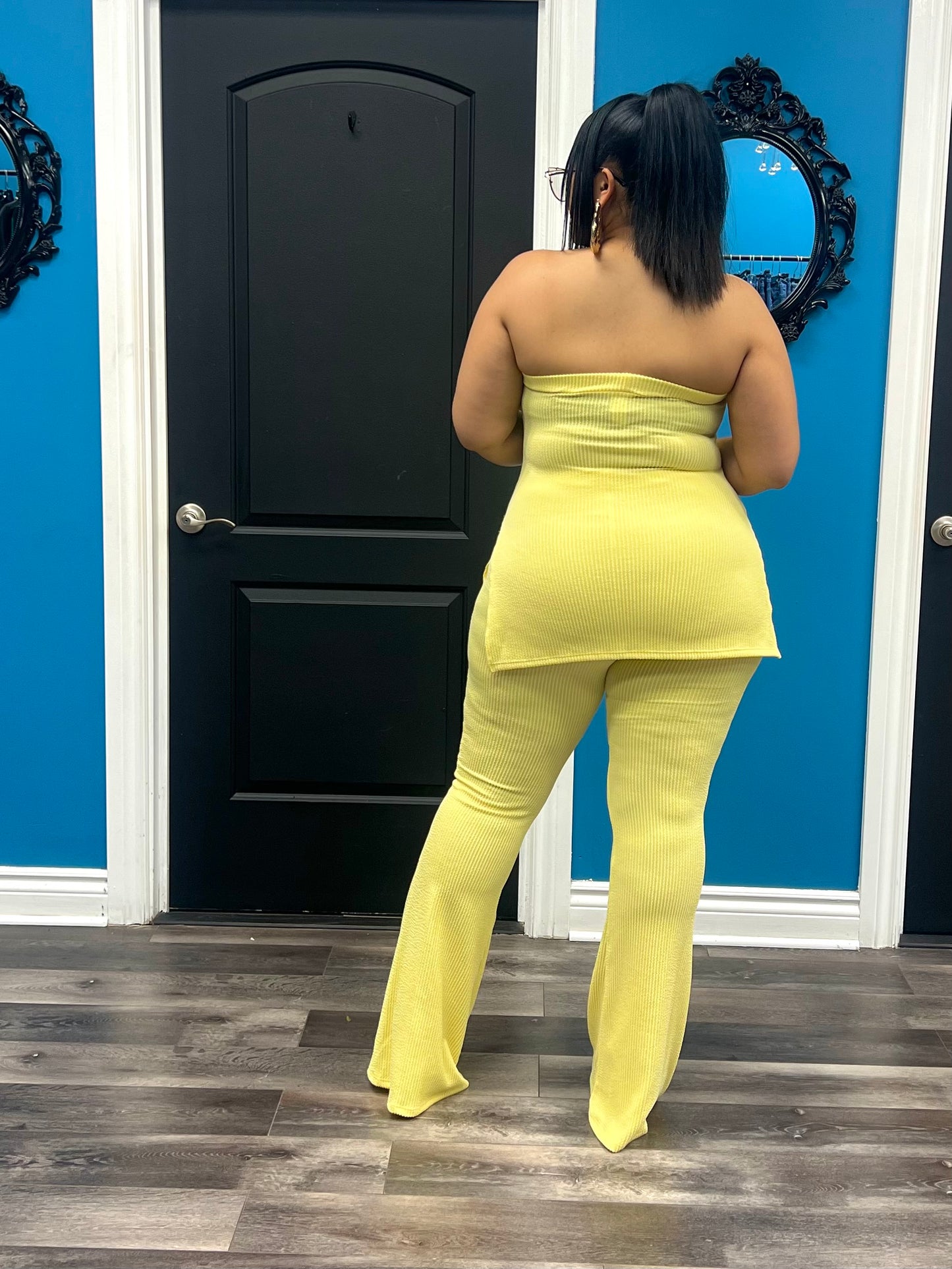 Yellow Kori Pant Set