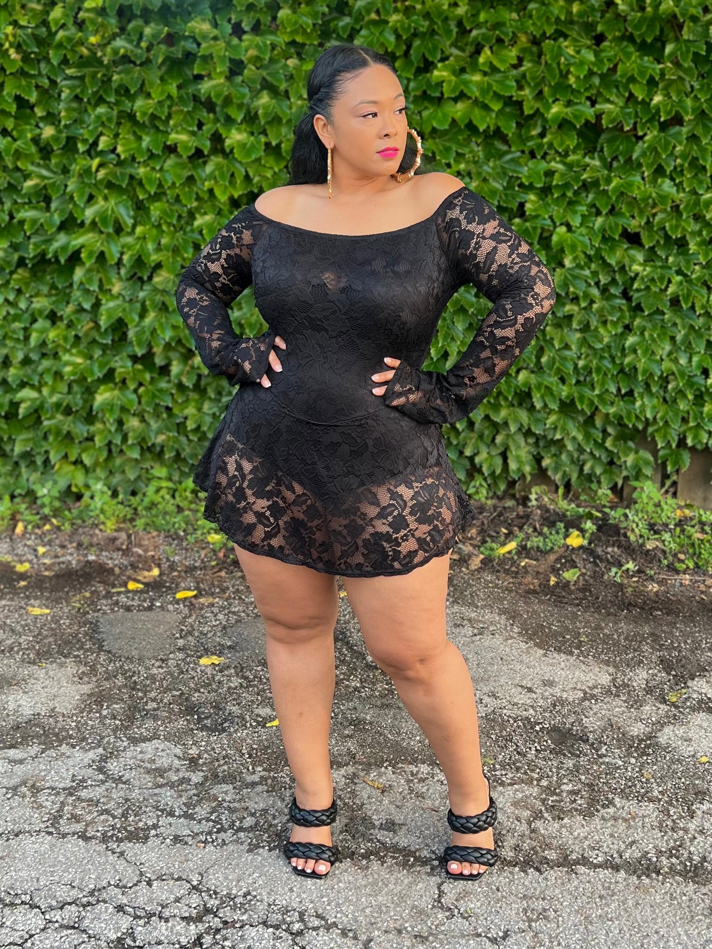 Black Fairy Mini Dress