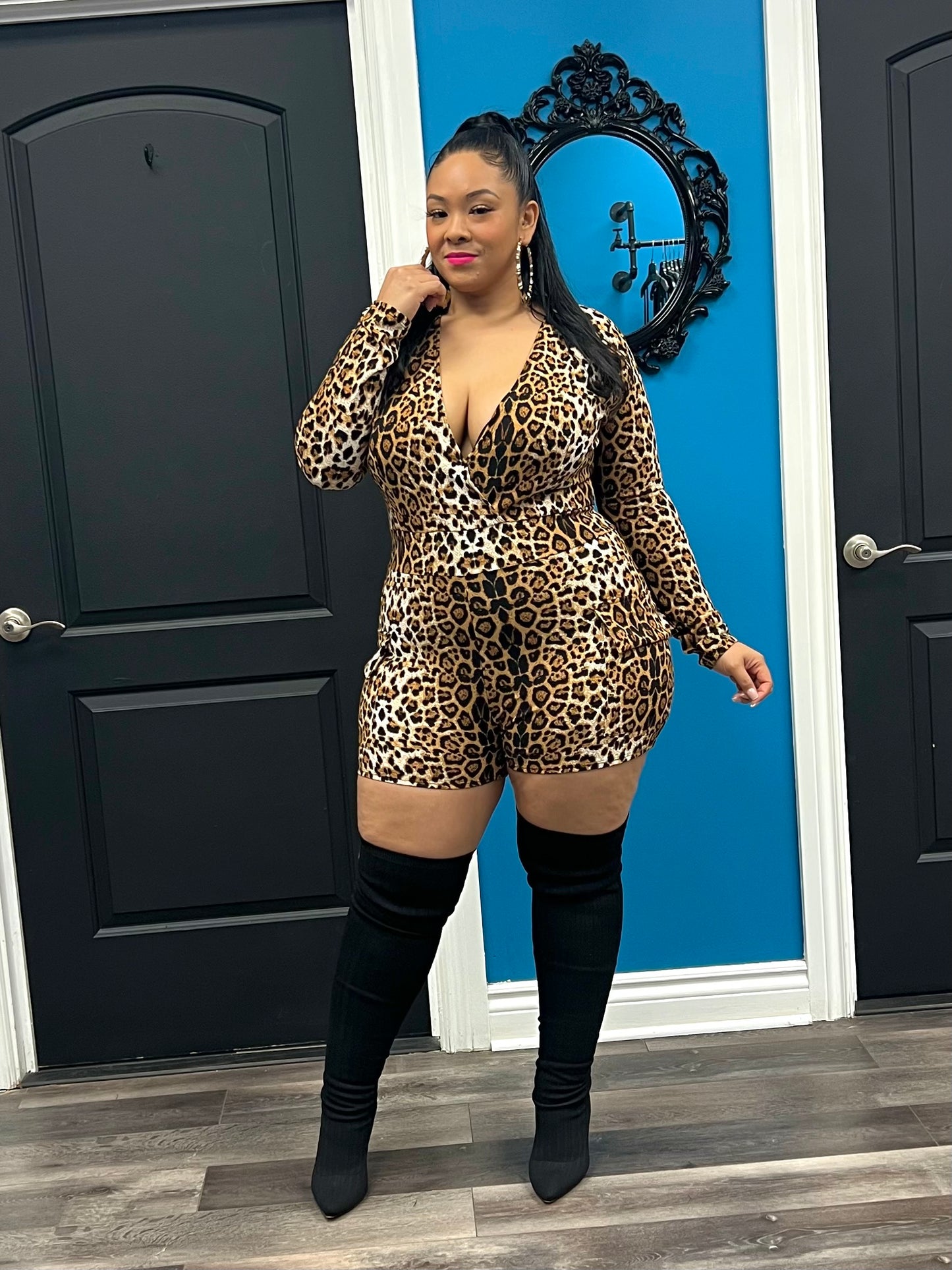Jungle Bae Romper