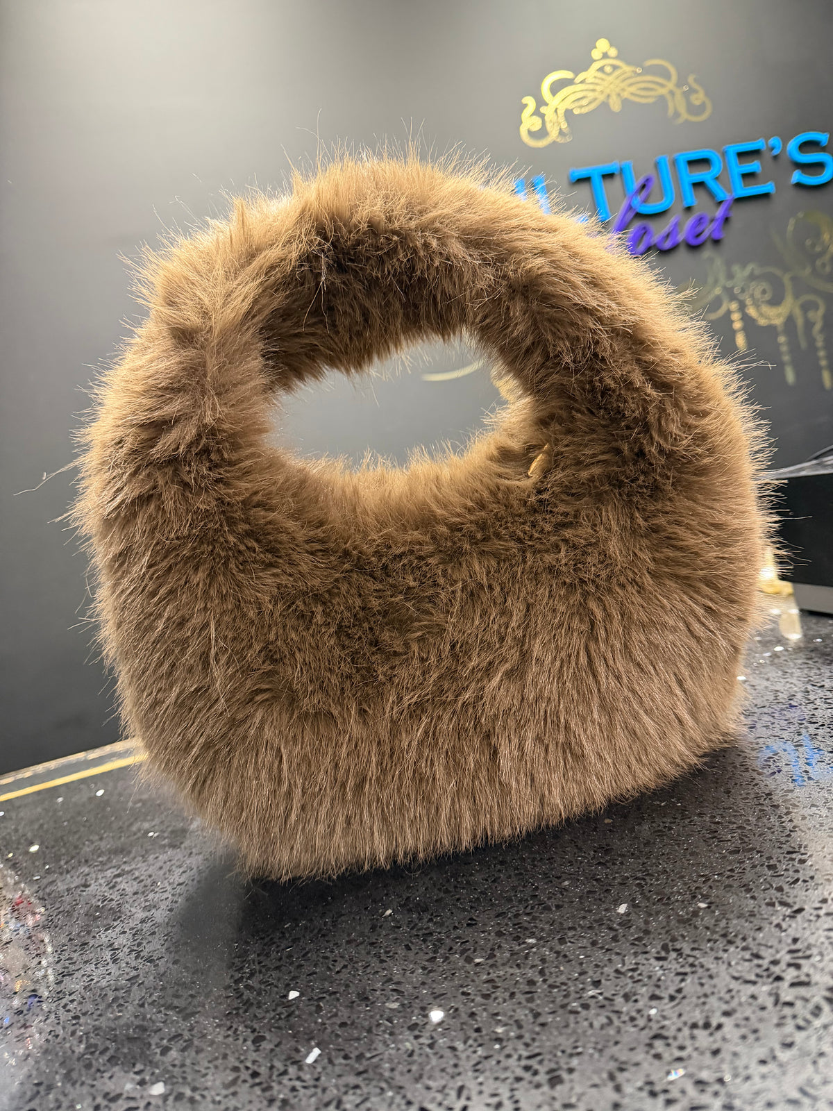 Mini Fur Baby Bags