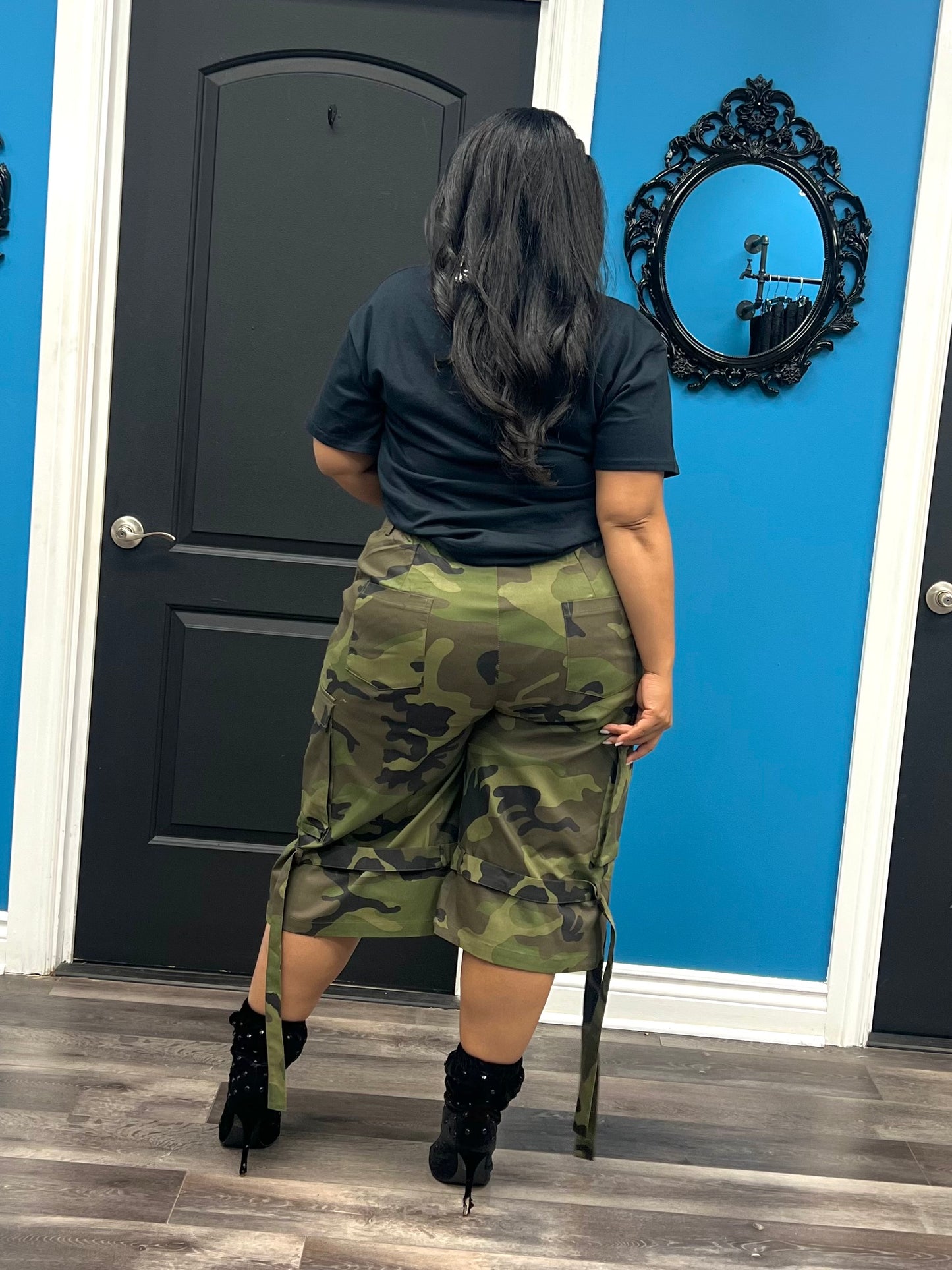 At Ease Cargo Jorts