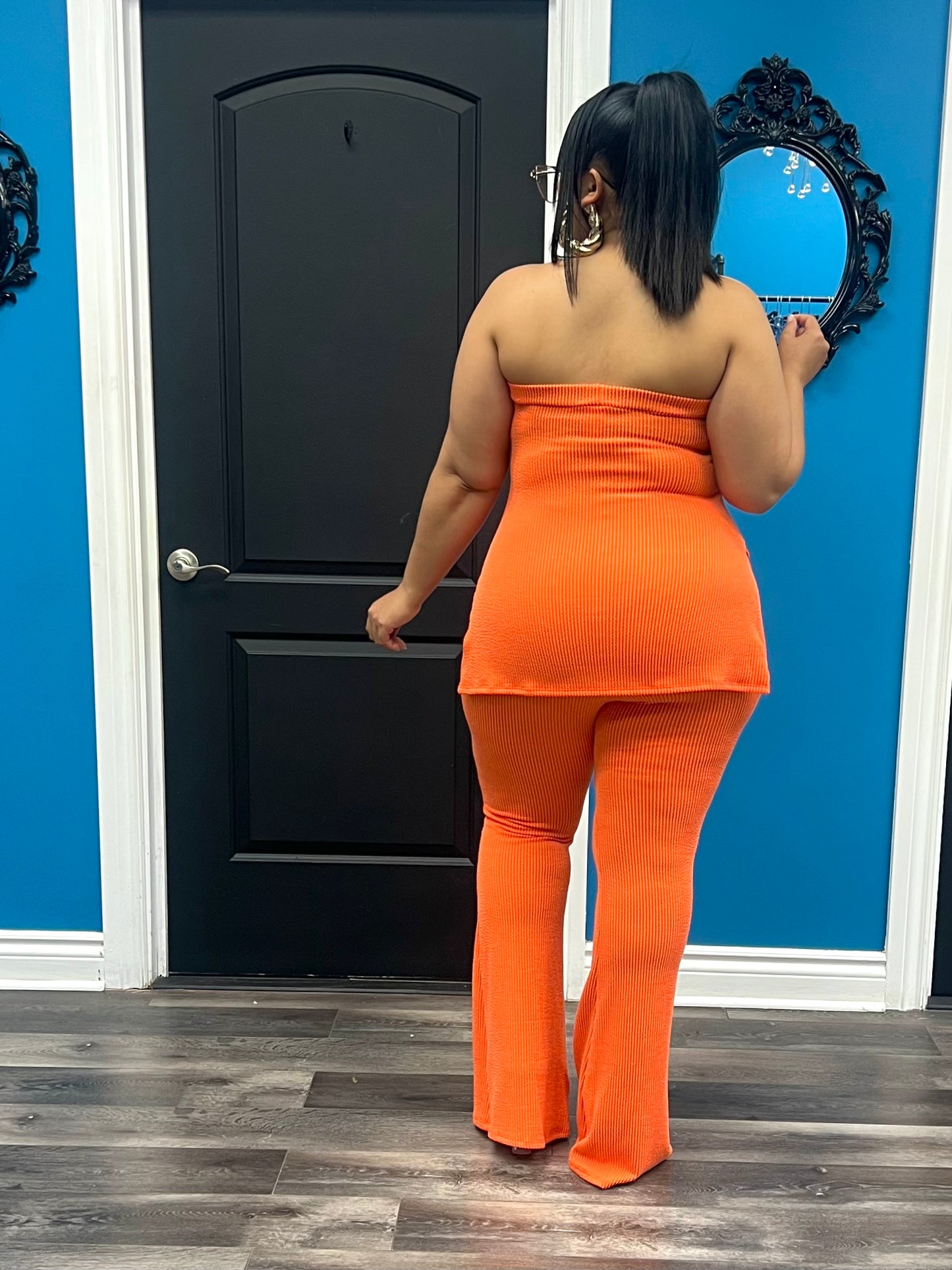Orange Kori Pant Set