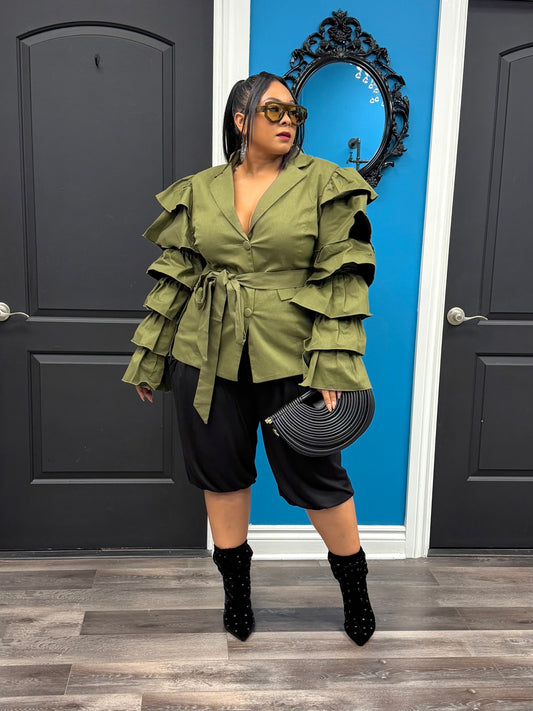 Olive Franchon Blazer