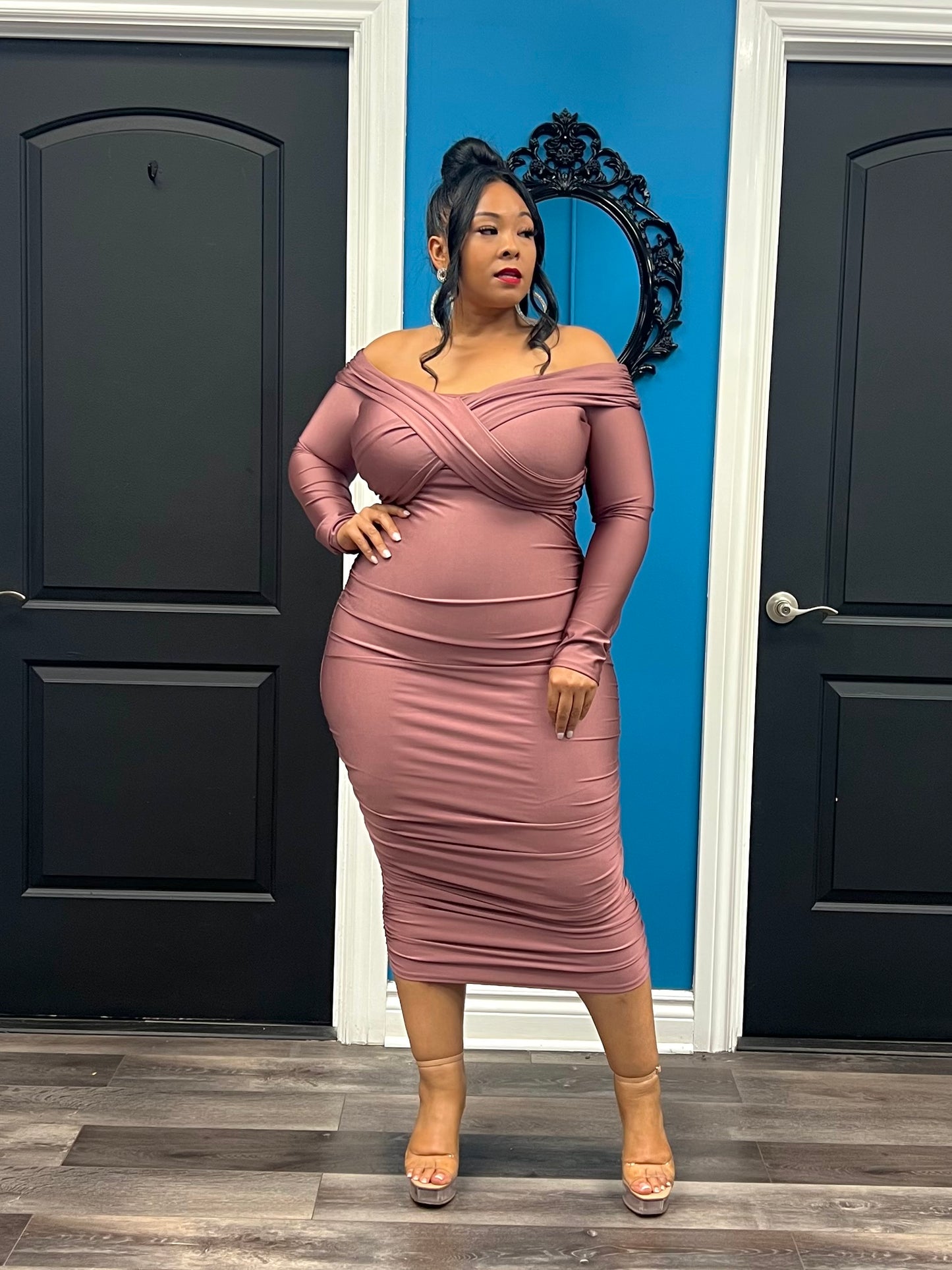 Rose Gold Symone Dress