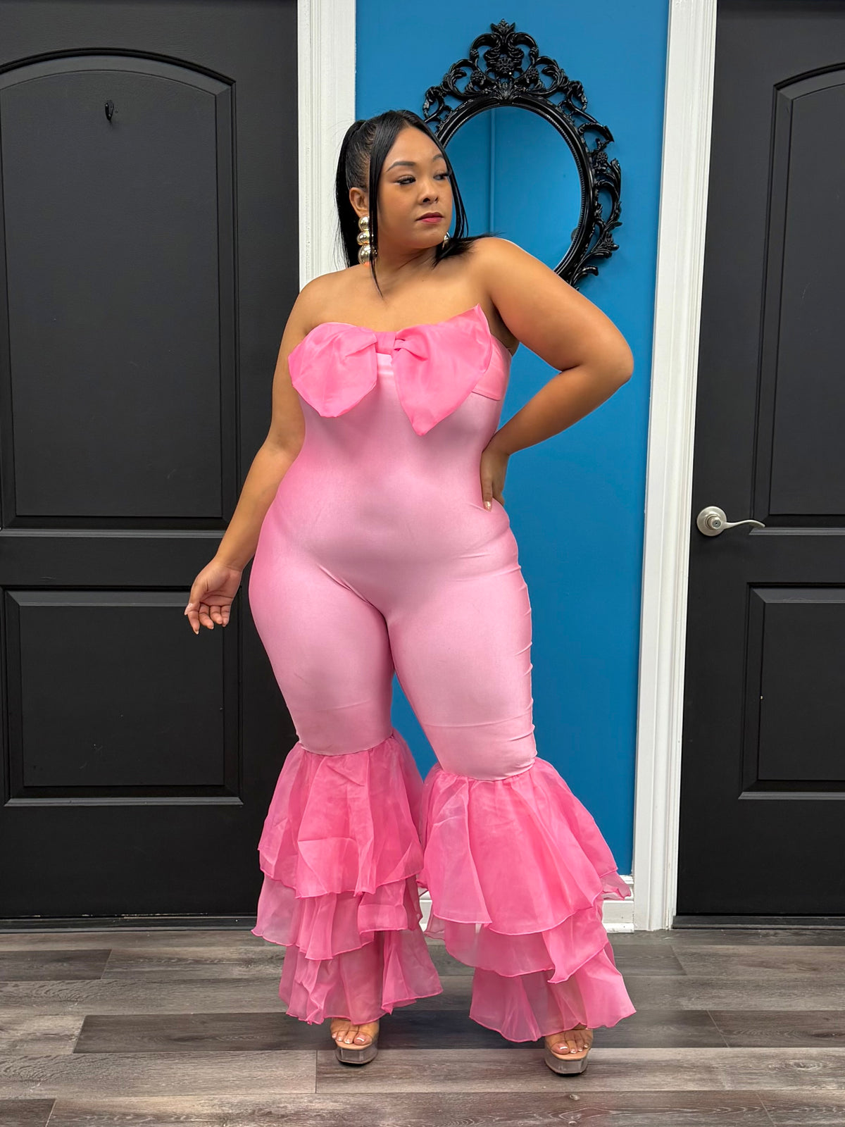 Pink Nicolette Jumpsuit