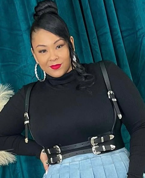 Buckle Suspender Corset Belt