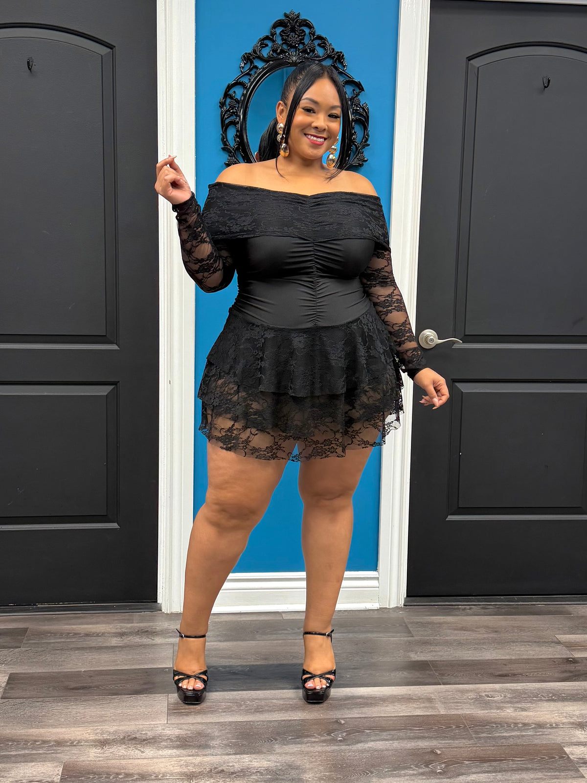 Black Serina Dress