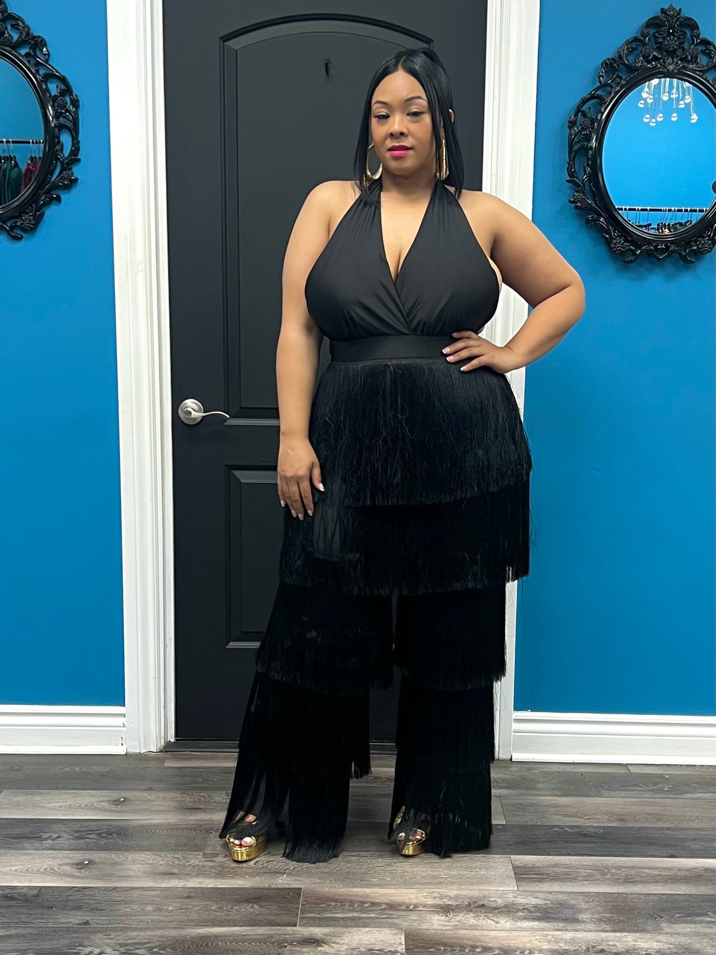Black Alexus Jumpsuit