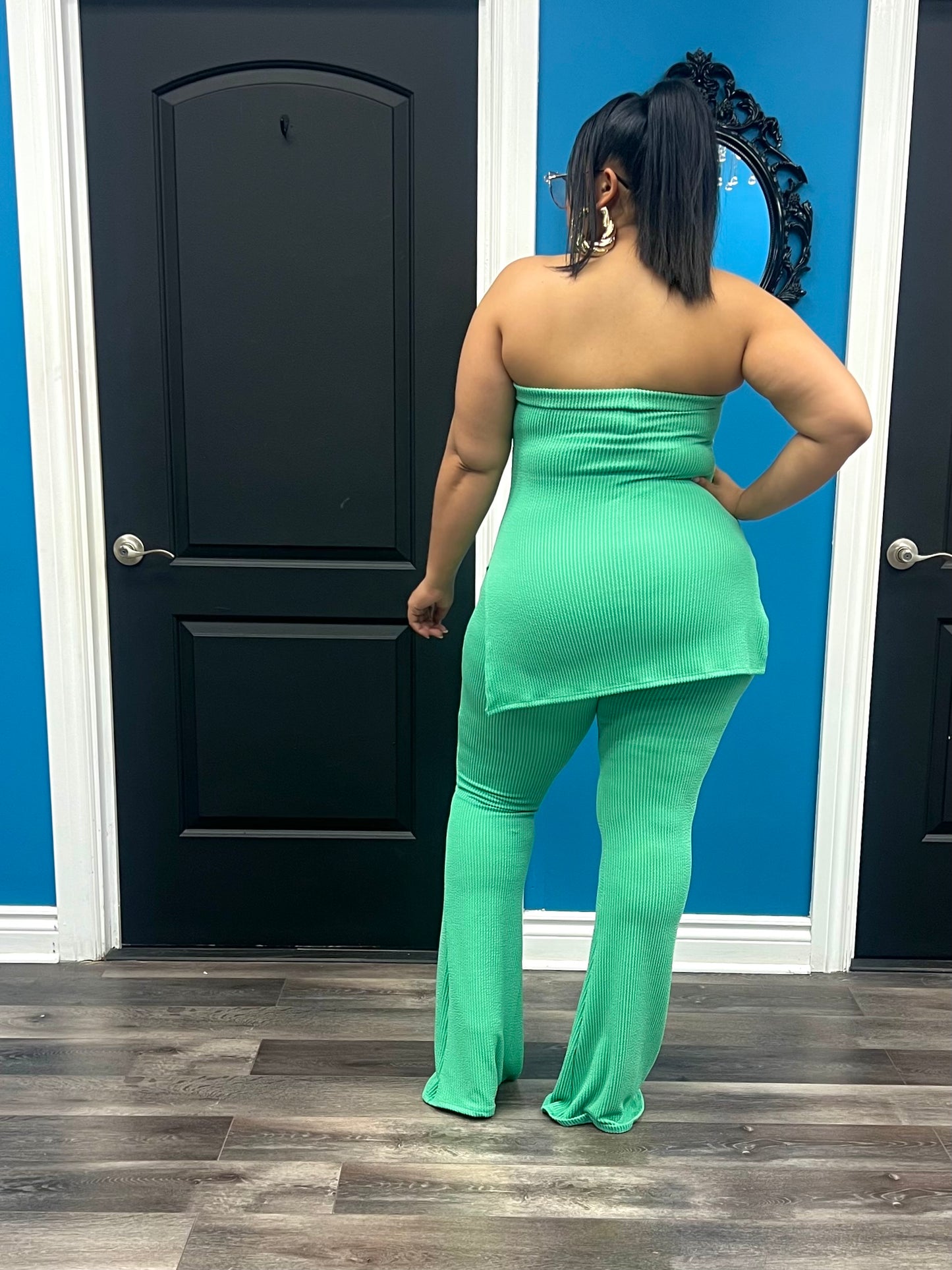 Green Kori Pant Set