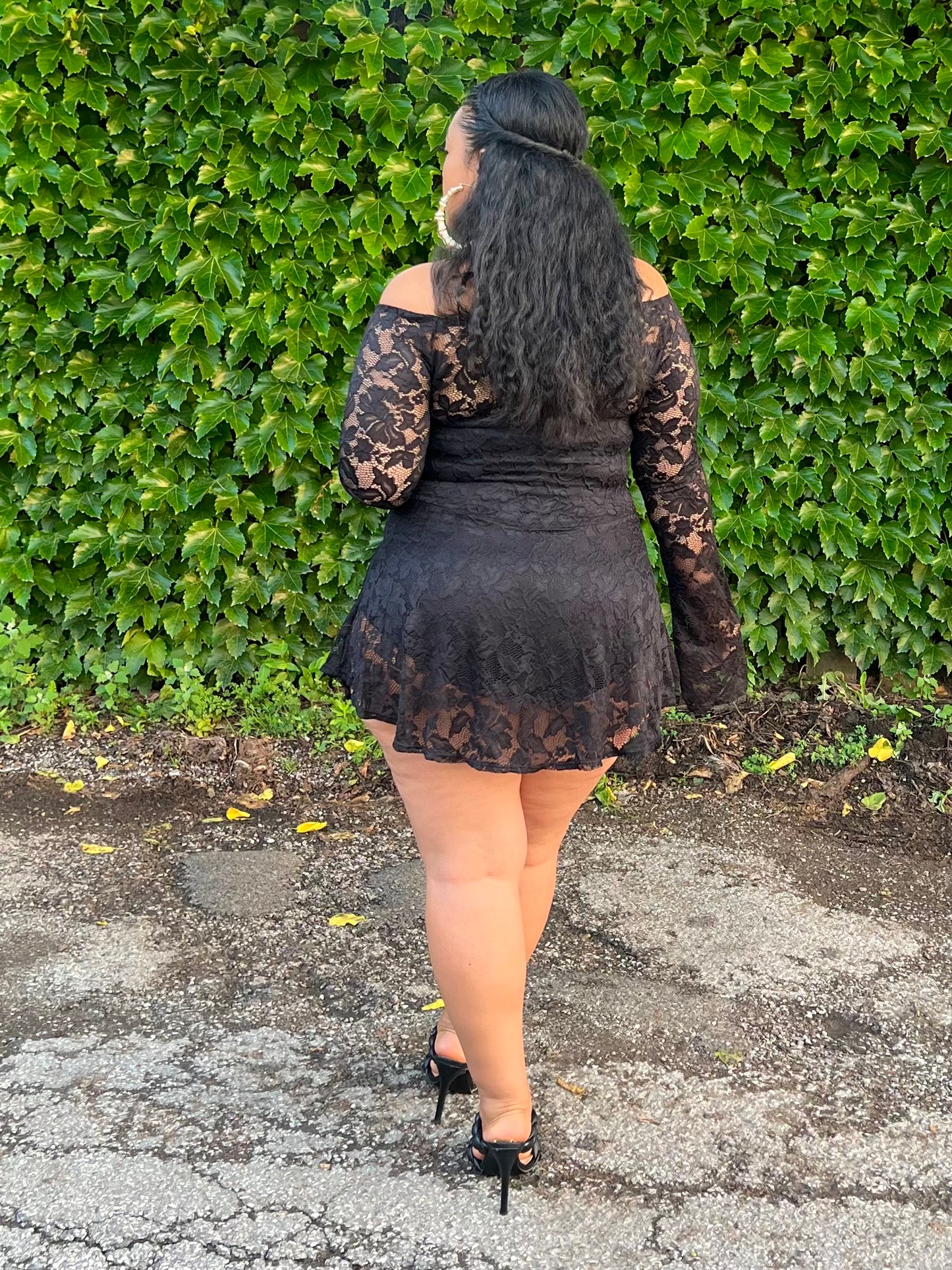 Black Fairy Mini Dress