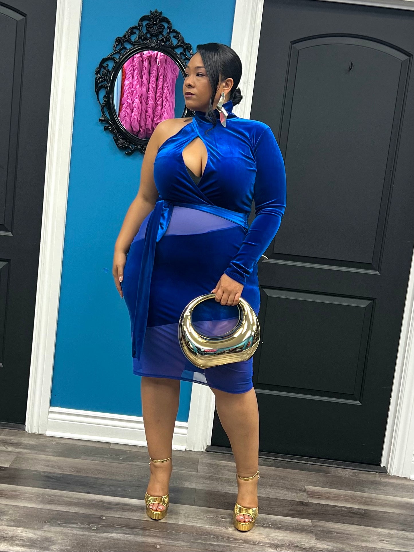 Blue Mora Dress