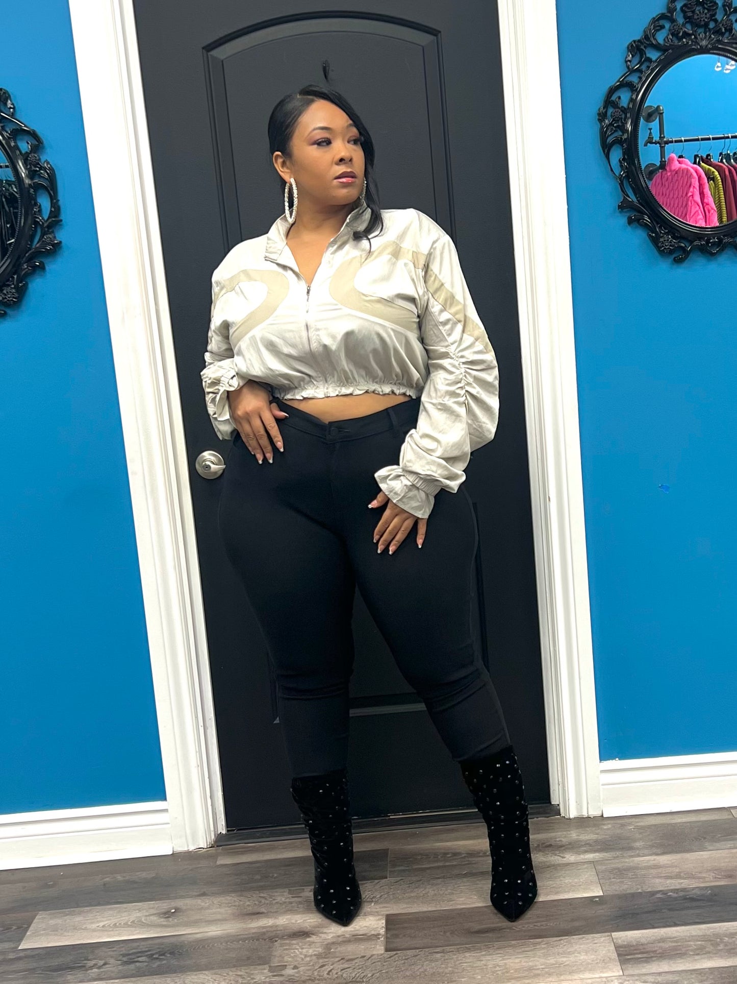 Fallen Windbreaker Jacket