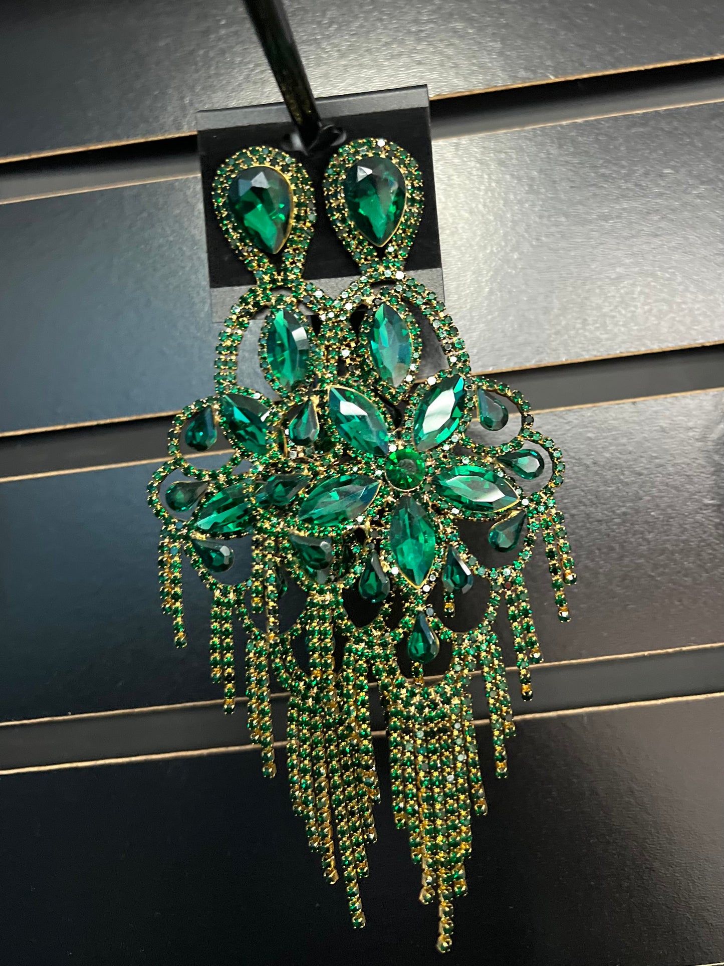 Green Gia Earrings