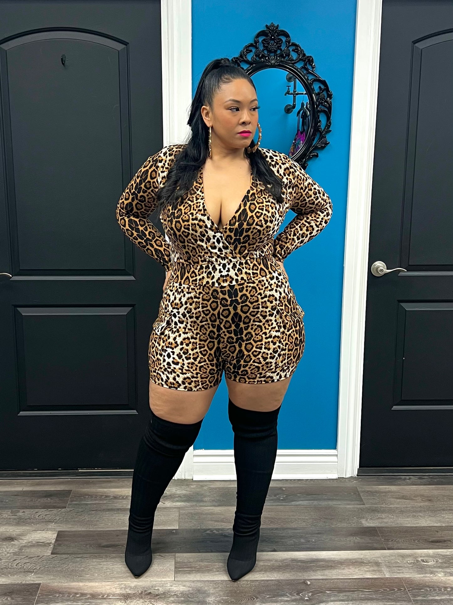 Jungle Bae Romper