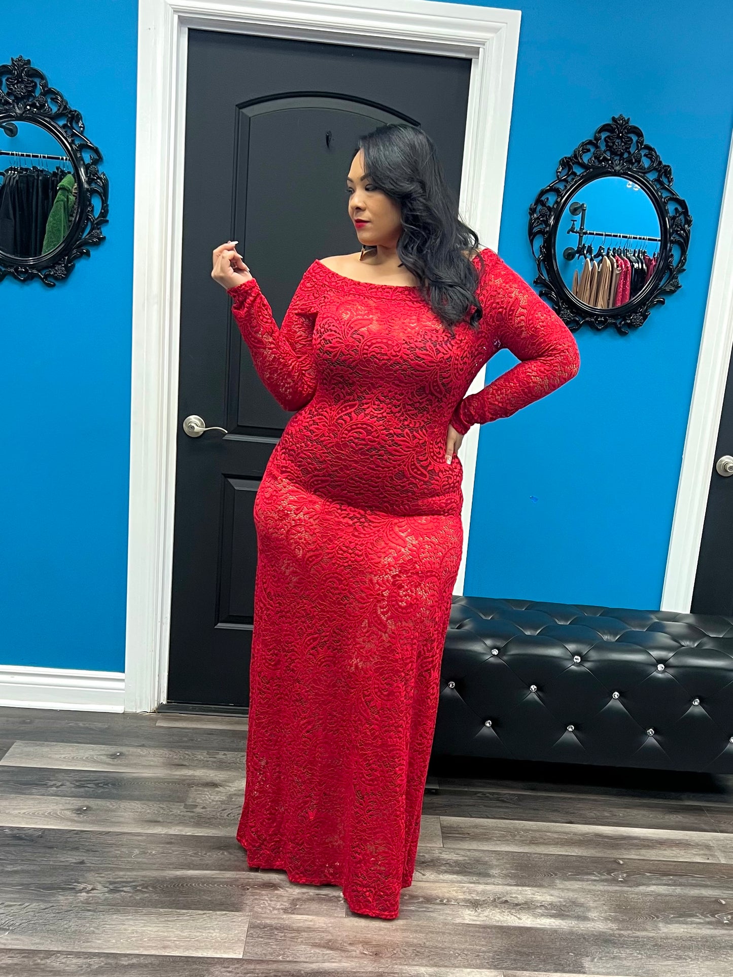 Red Anya Dress