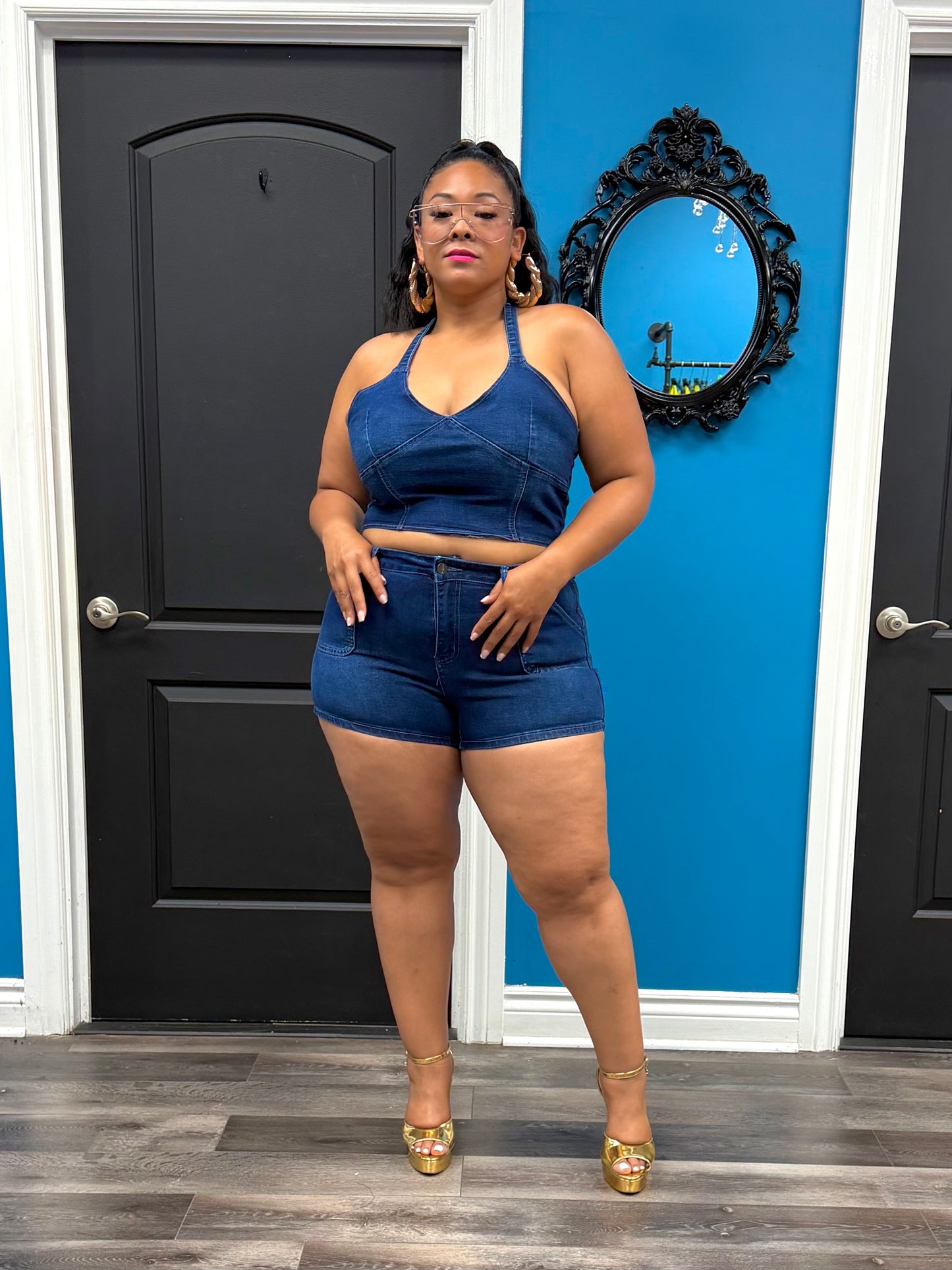 Raynah Short Set