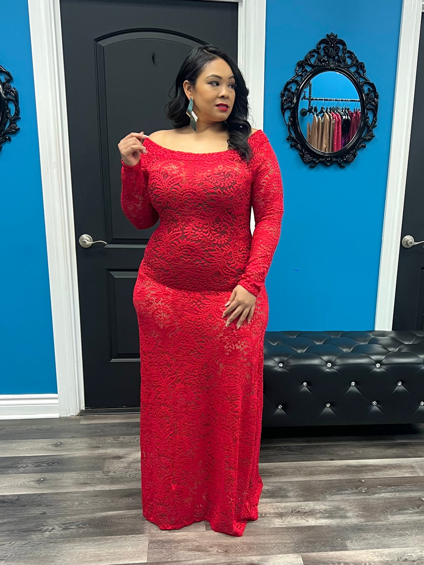 Red Anya Dress