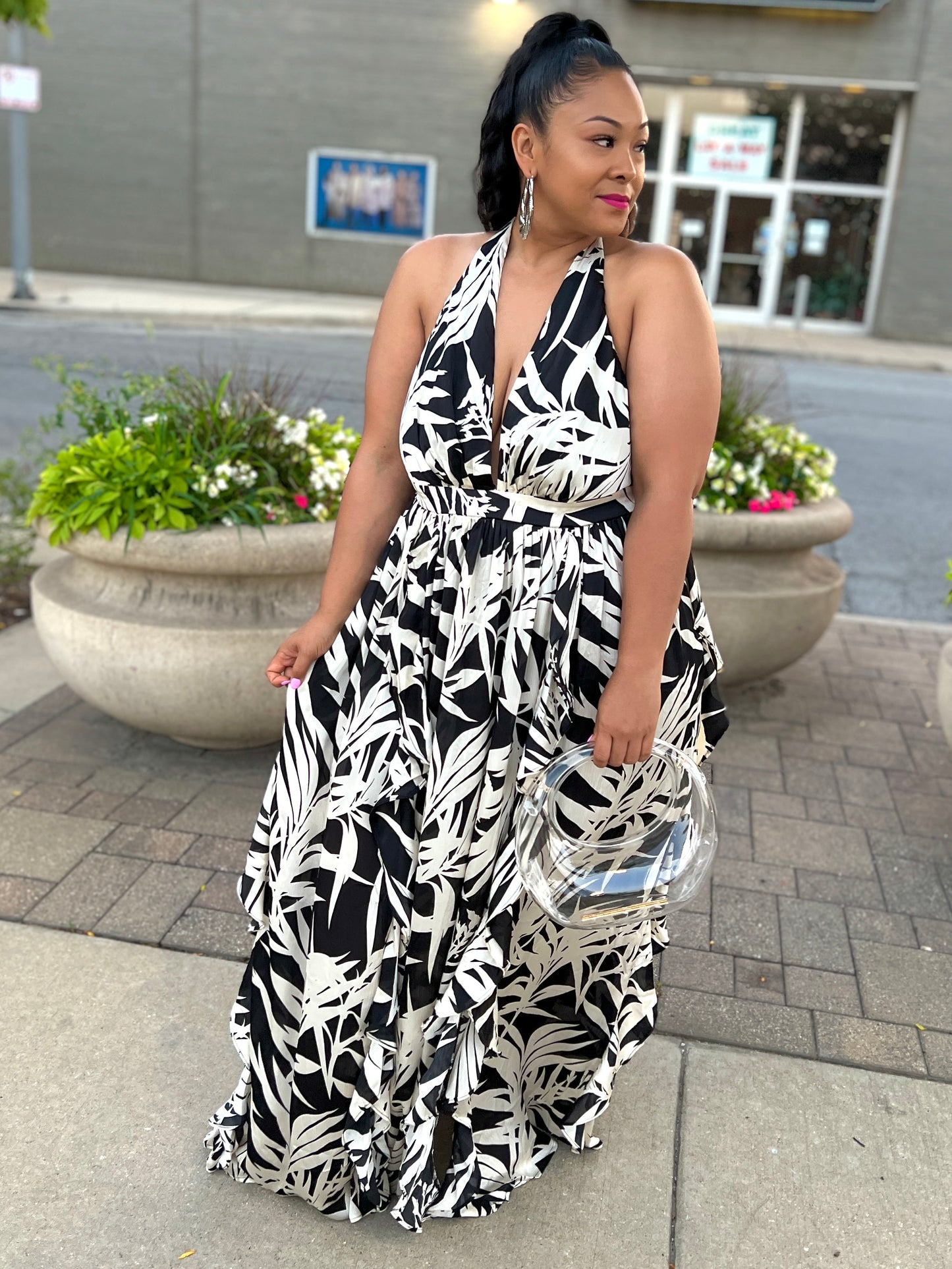 Black Andrea Maxi Dress