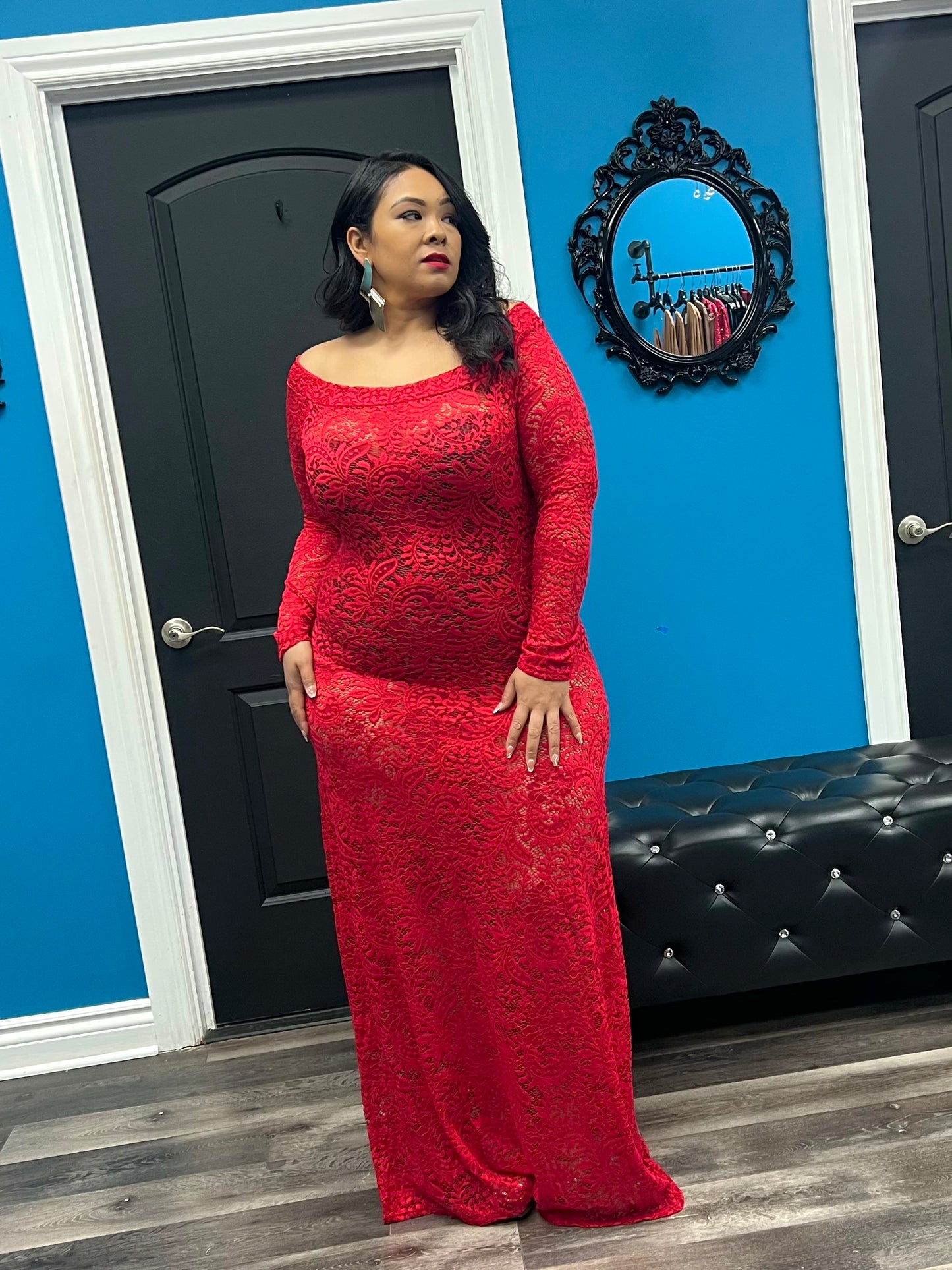 Red Anya Dress