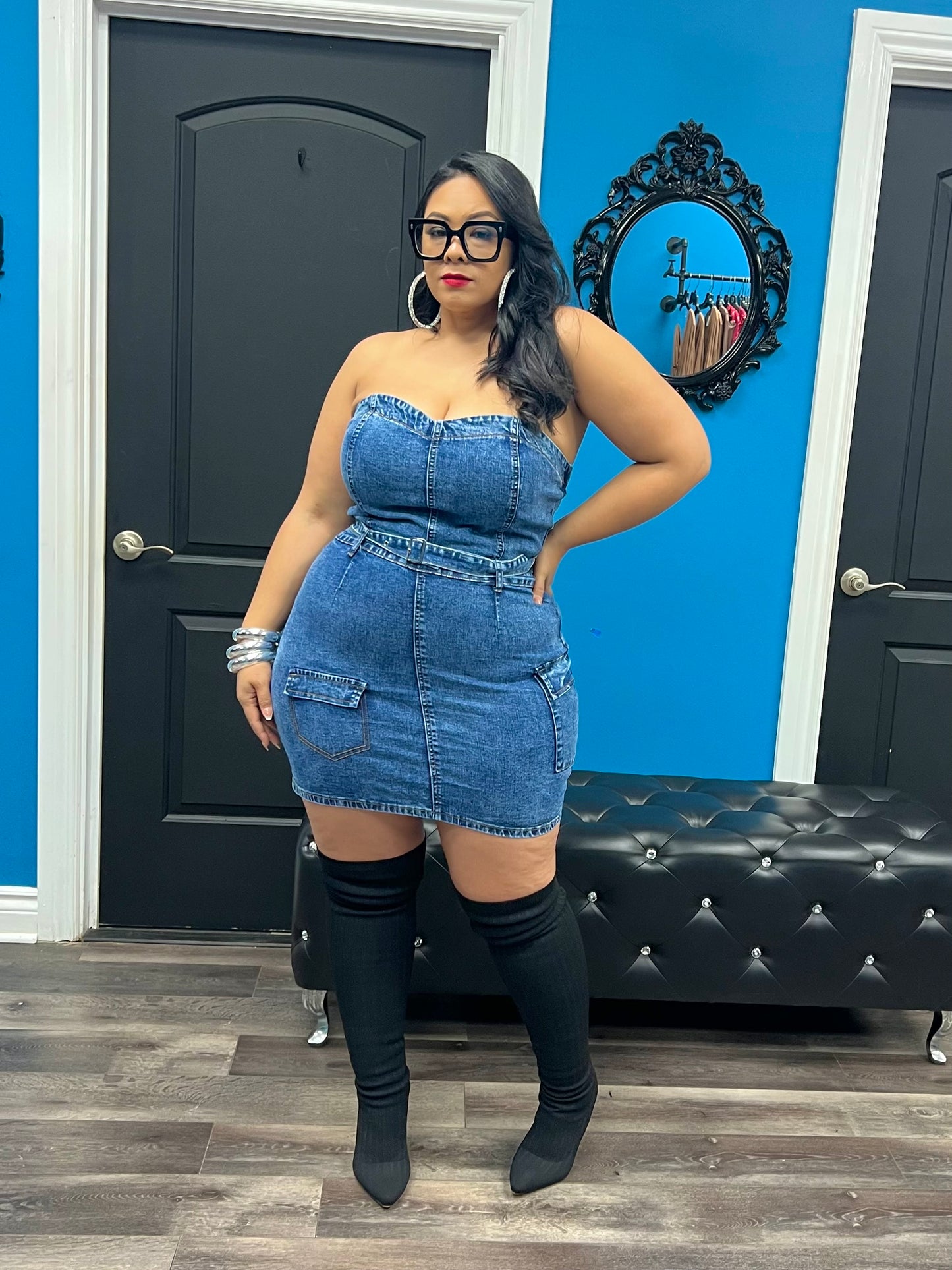 Denim Cassidy Dress