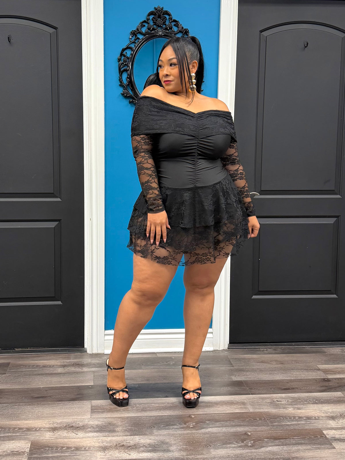 Black Serina Dress
