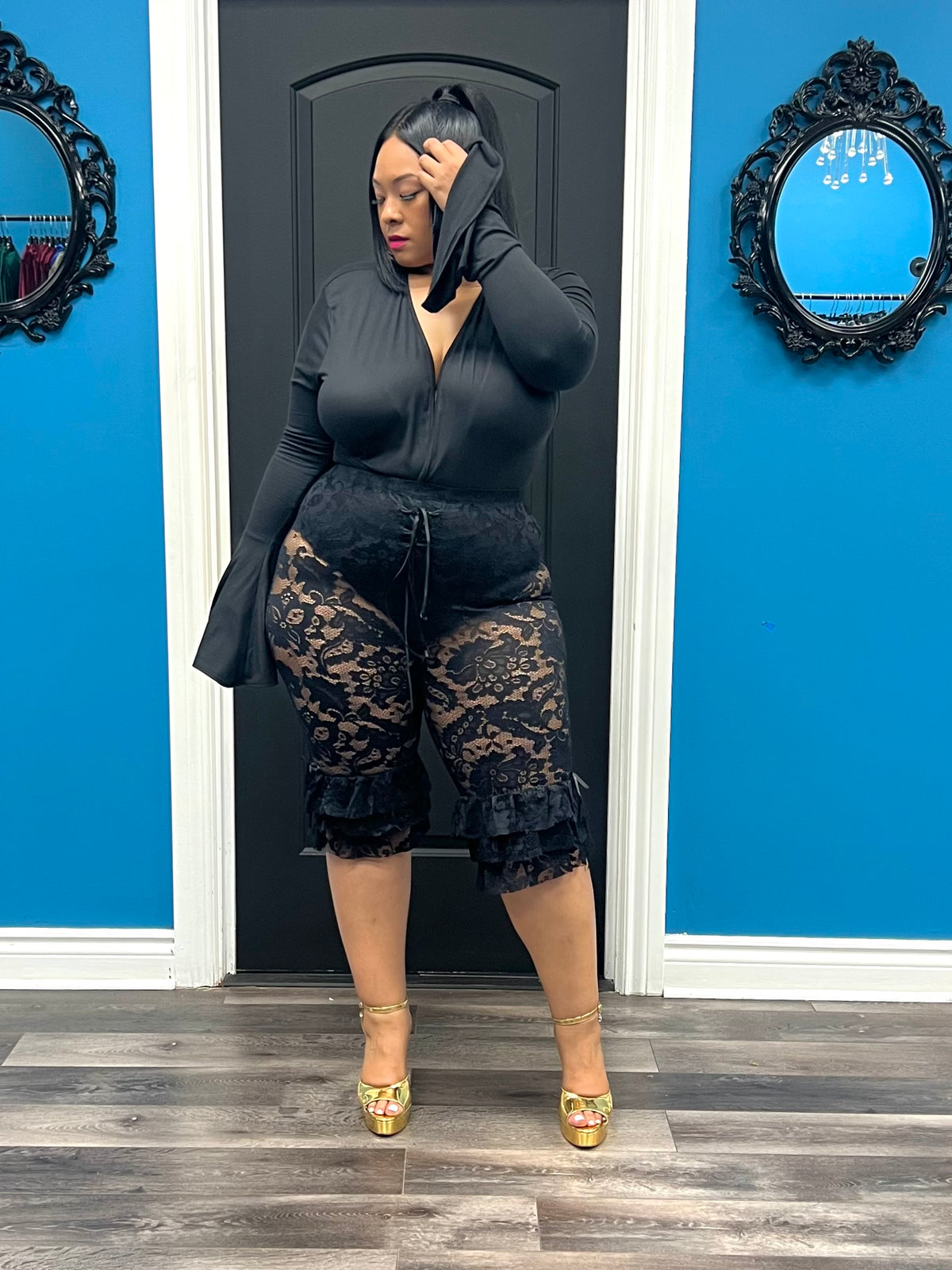 Black Robyn Pant