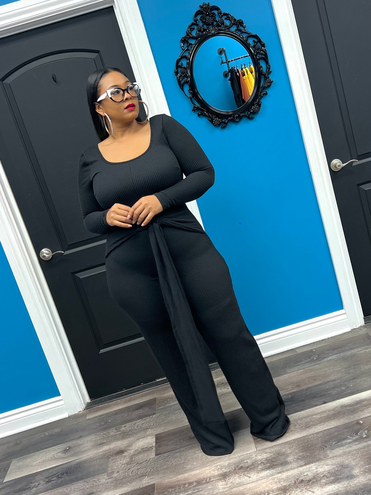 Black Malina Jumpsuit