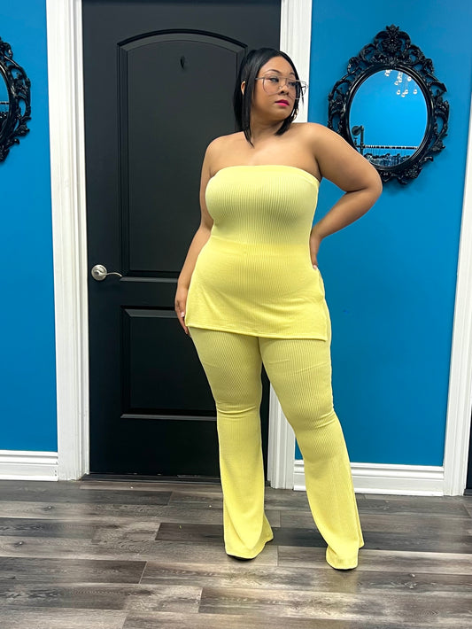 Yellow Kori Pant Set