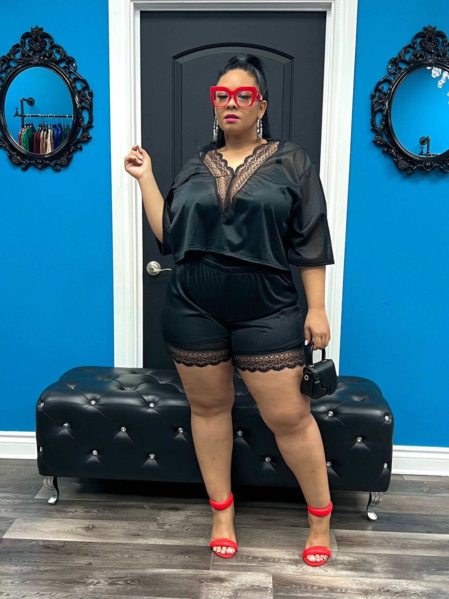 Black Lotus Short Set