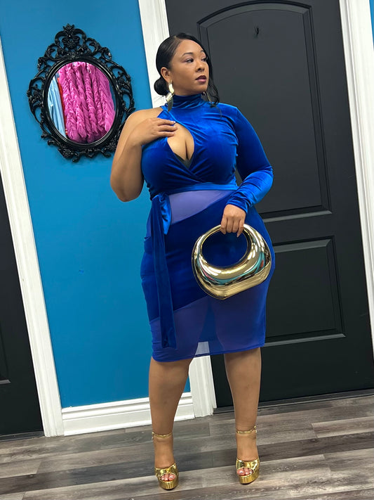 Blue Mora Dress